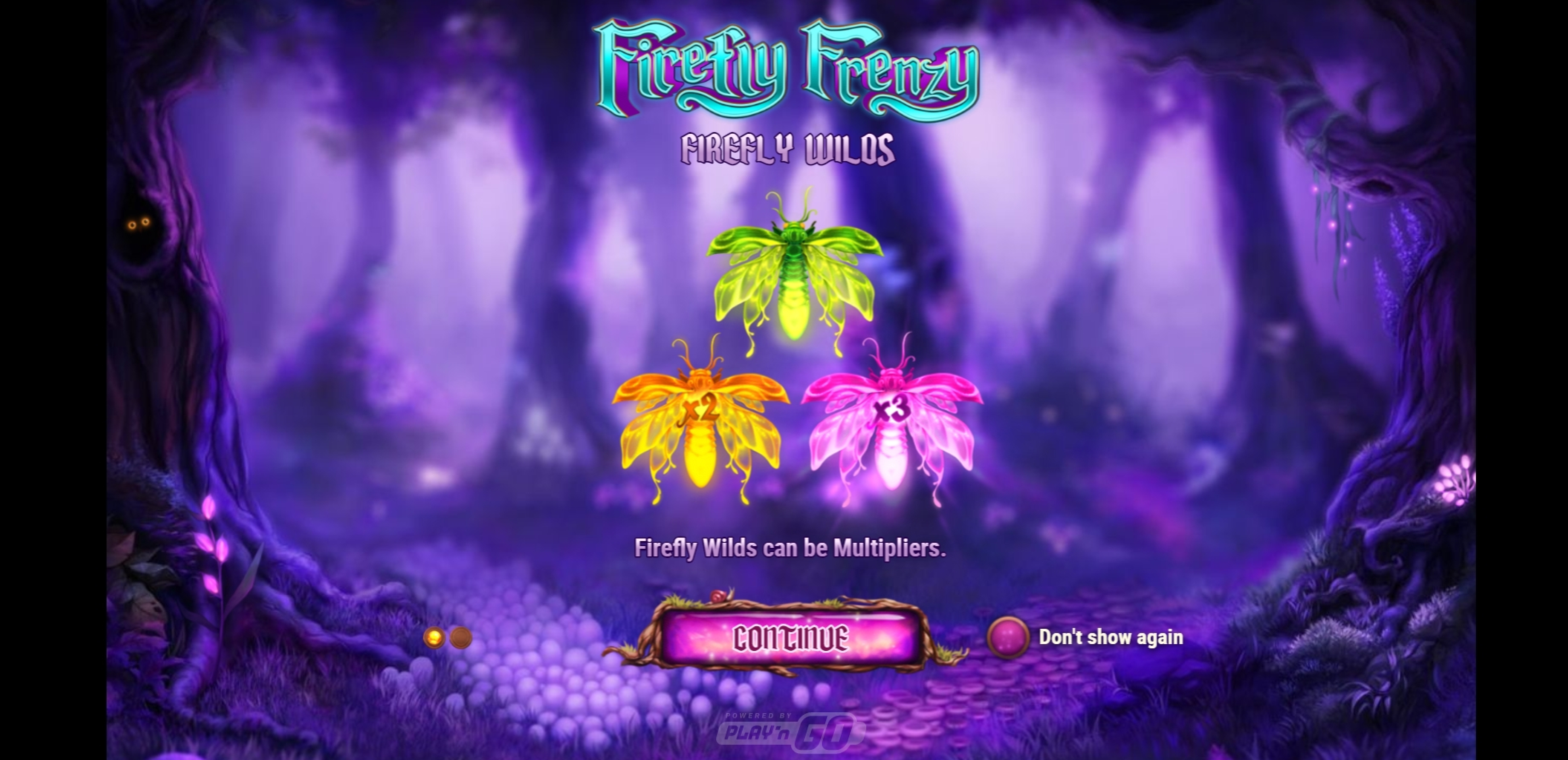 Play Firefly Frenzy Free Casino Slot Game by Playn GO