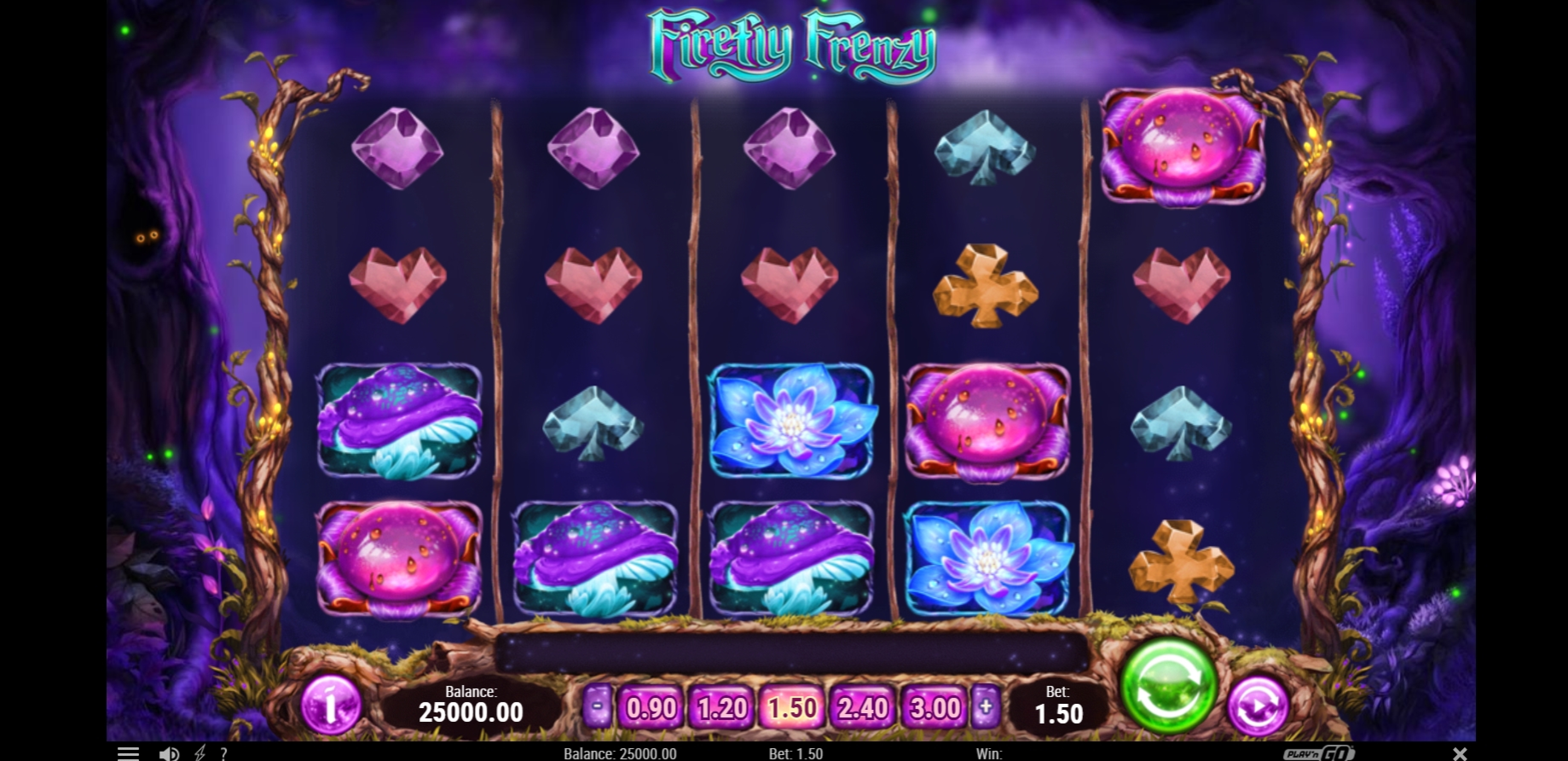 Reels in Firefly Frenzy Slot Game by Playn GO