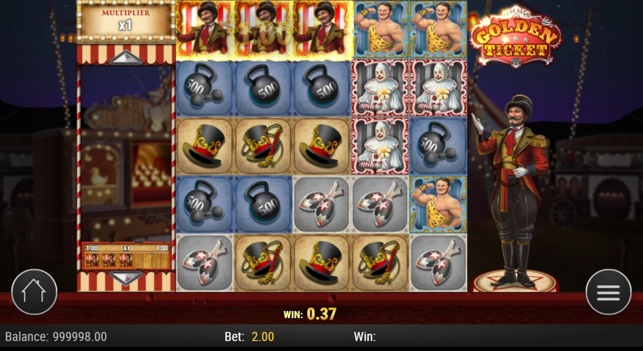 Win Money in Golden Ticket Free Slot Game by Playn GO