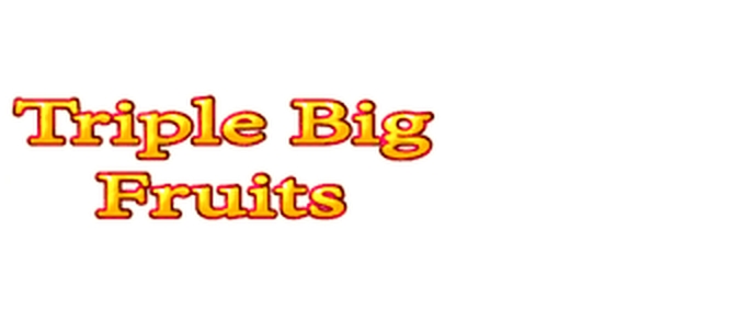 The Triple Big Fruits Online Slot Demo Game by Noble Gaming