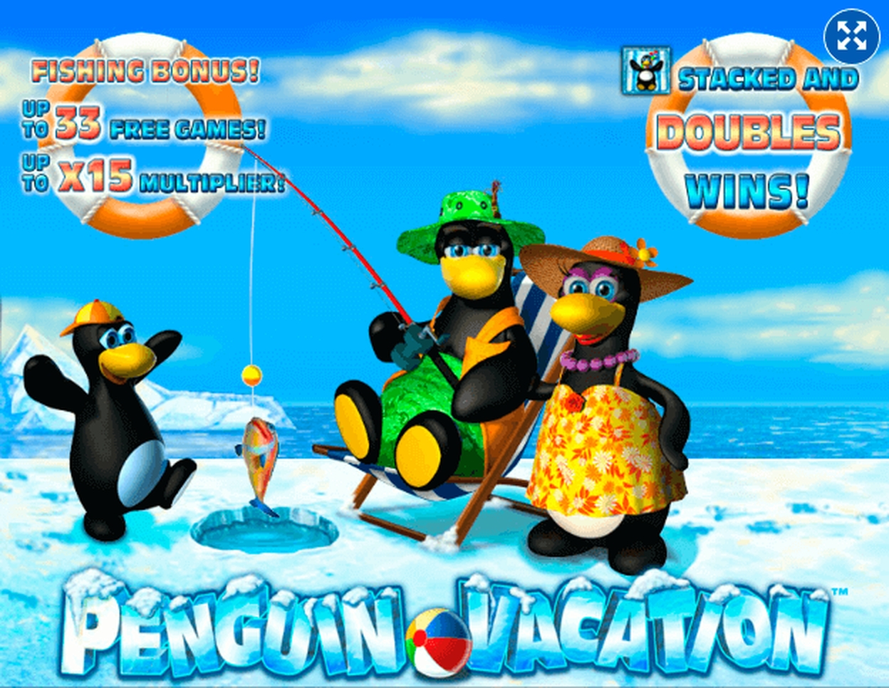 The Penguin Vacation Online Slot Demo Game by PlayPearls