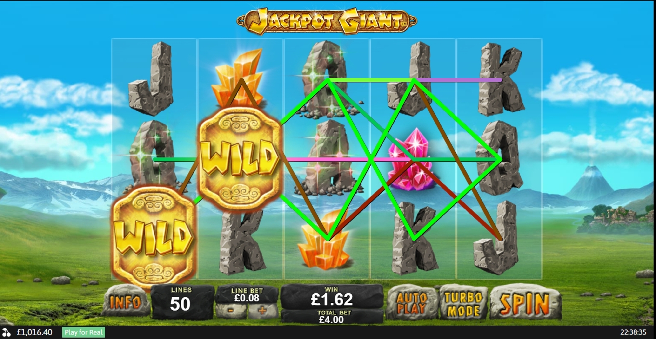 Win Money in Jackpot Giant Free Slot Game by Playtech