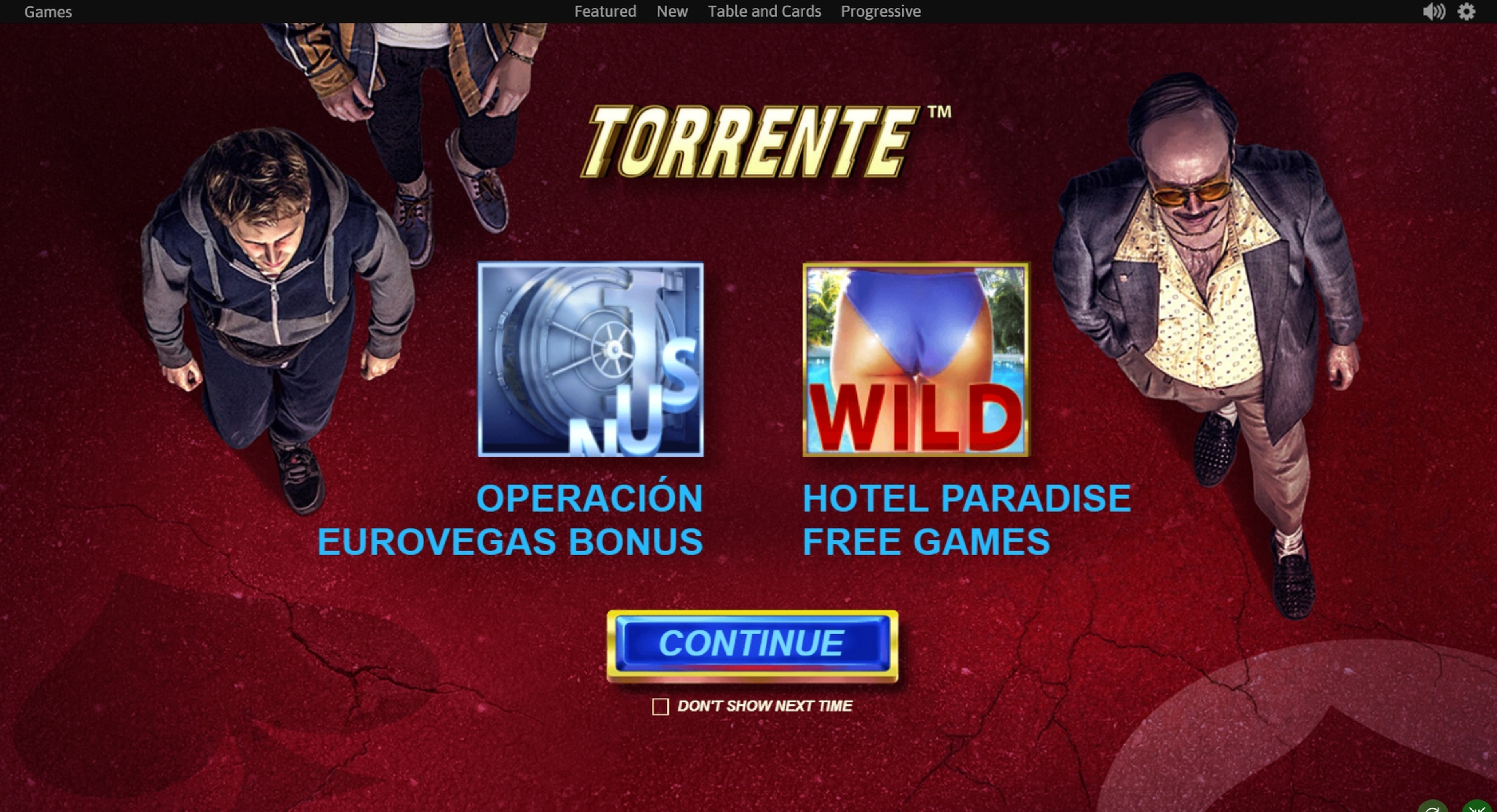 Play Torrente Free Casino Slot Game by Playtech