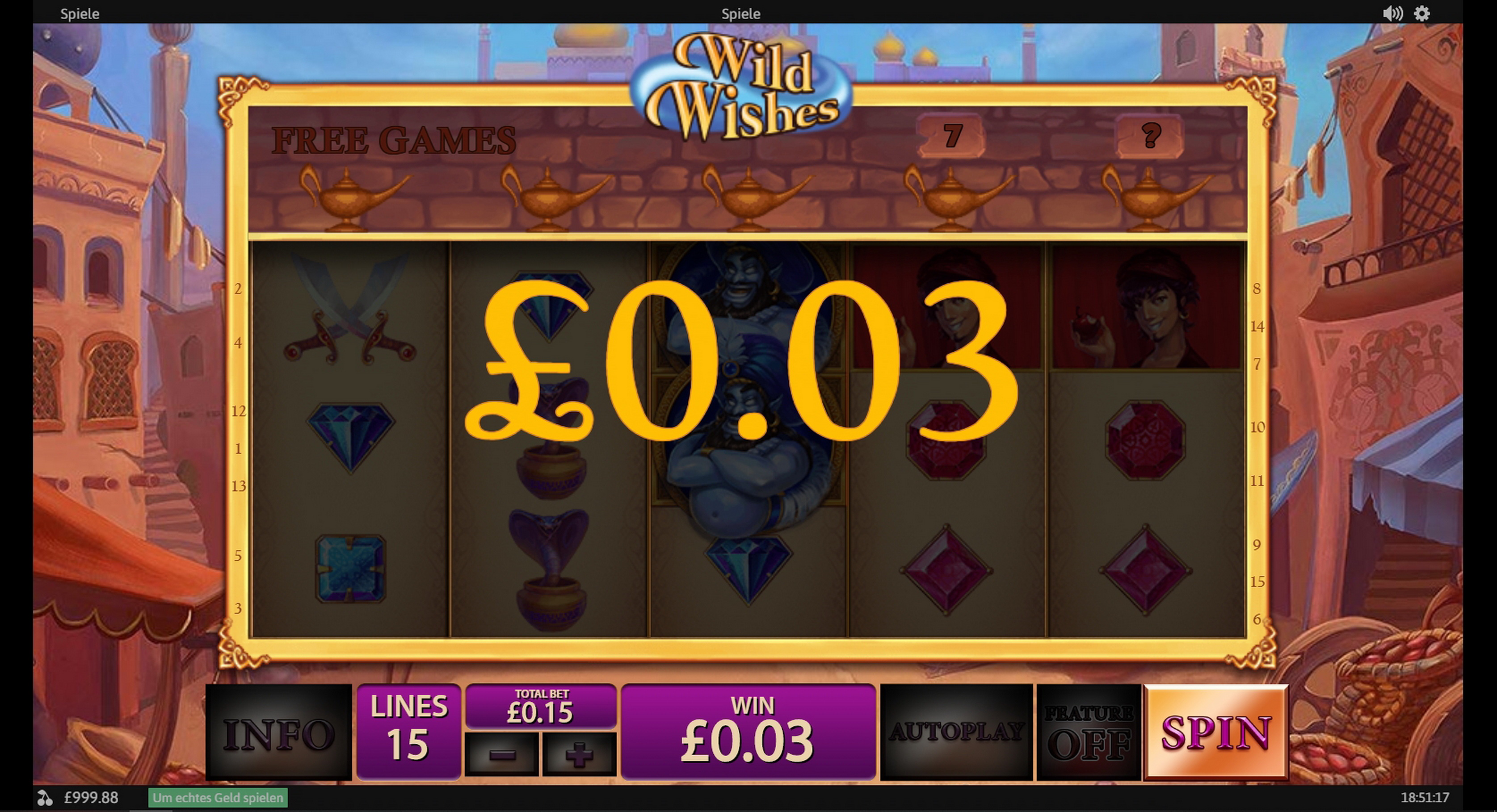 Win Money in Wild Wishes Free Slot Game by Playtech