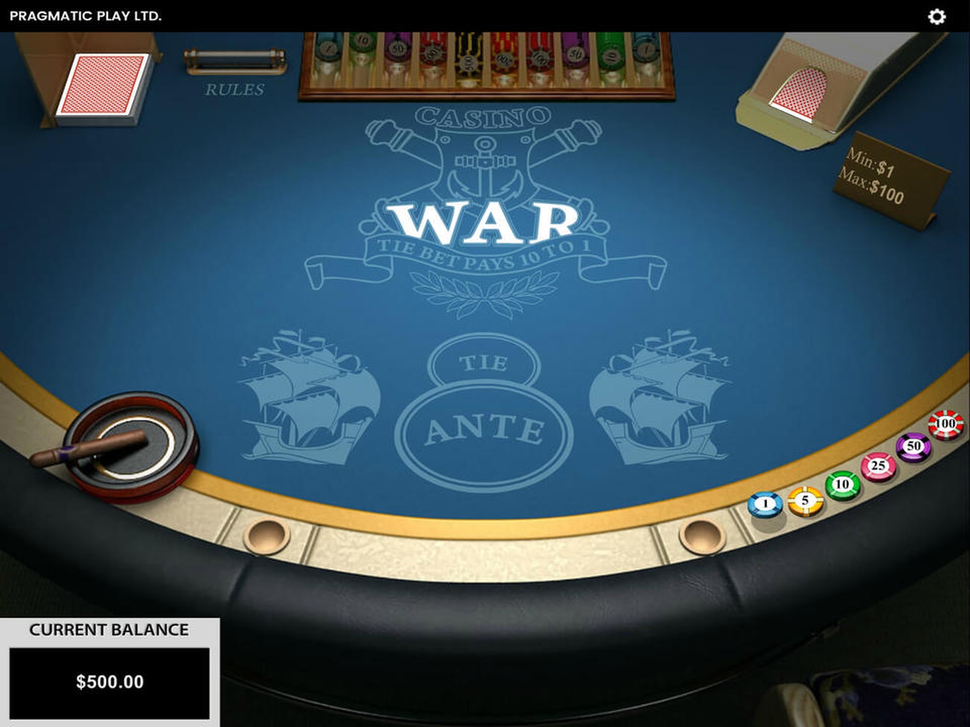 The Casino War Online Slot Demo Game by Pragmatic Play