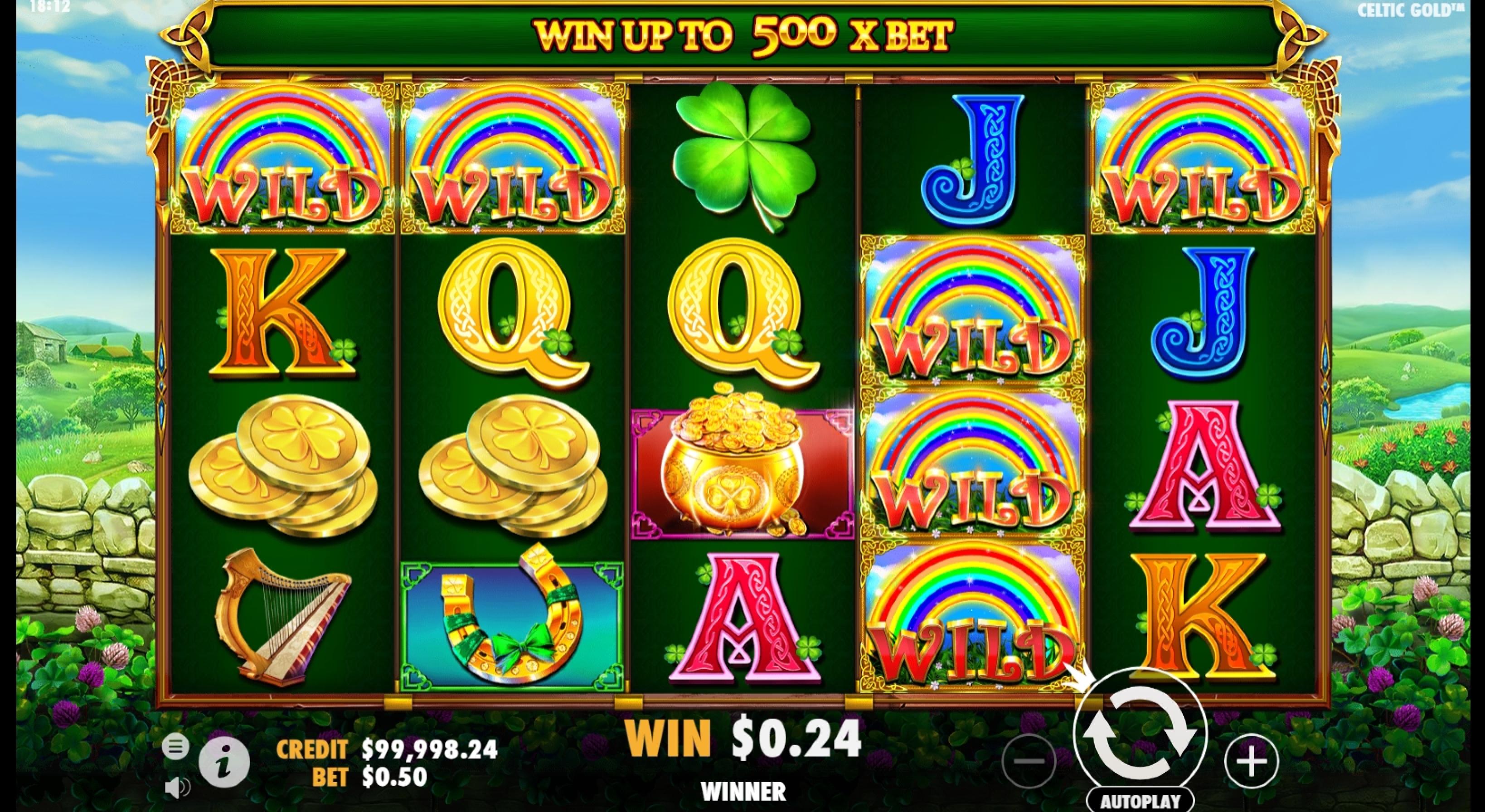 Win Money in Celtic Gold Free Slot Game by Pragmatic Play