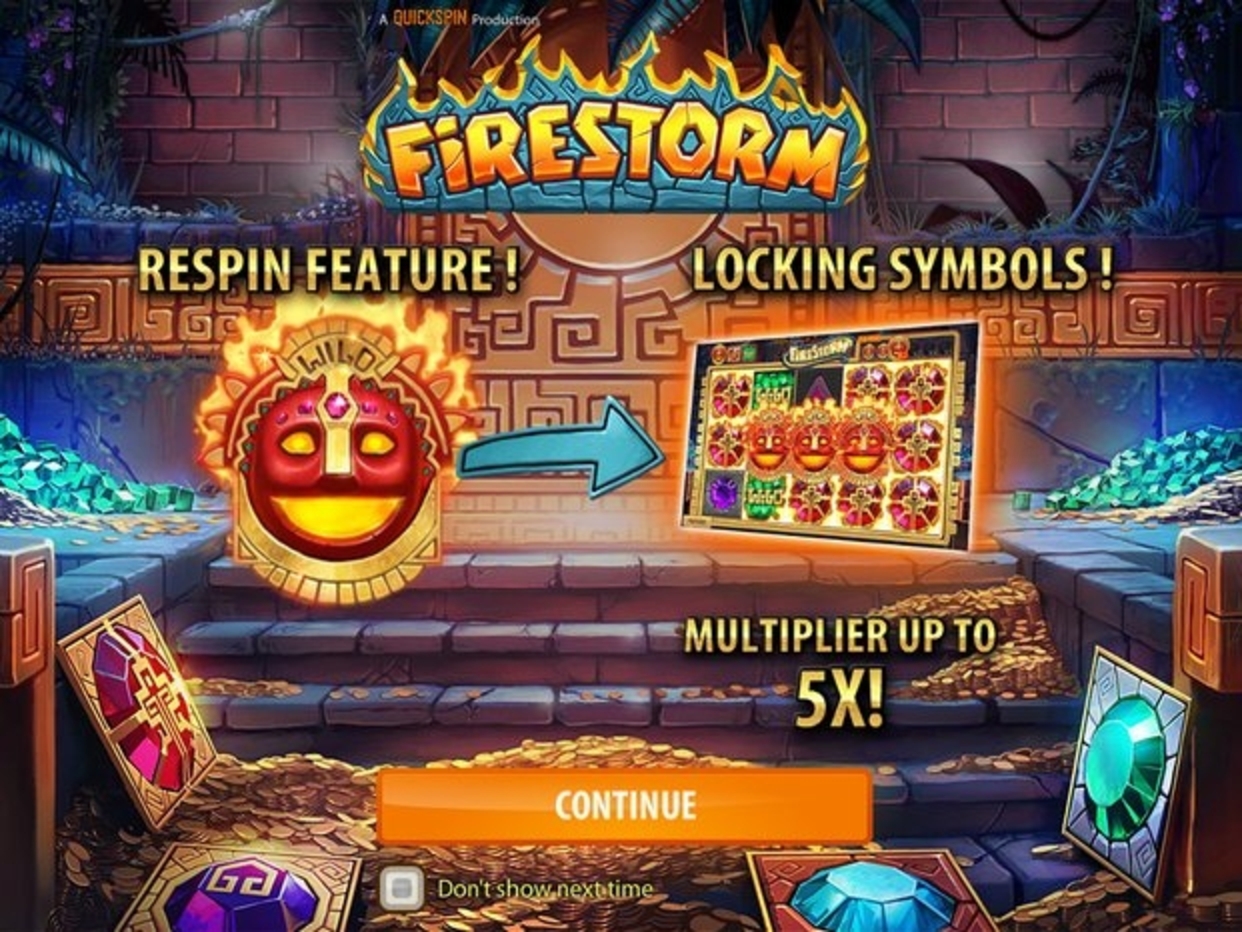 Firestorm demo