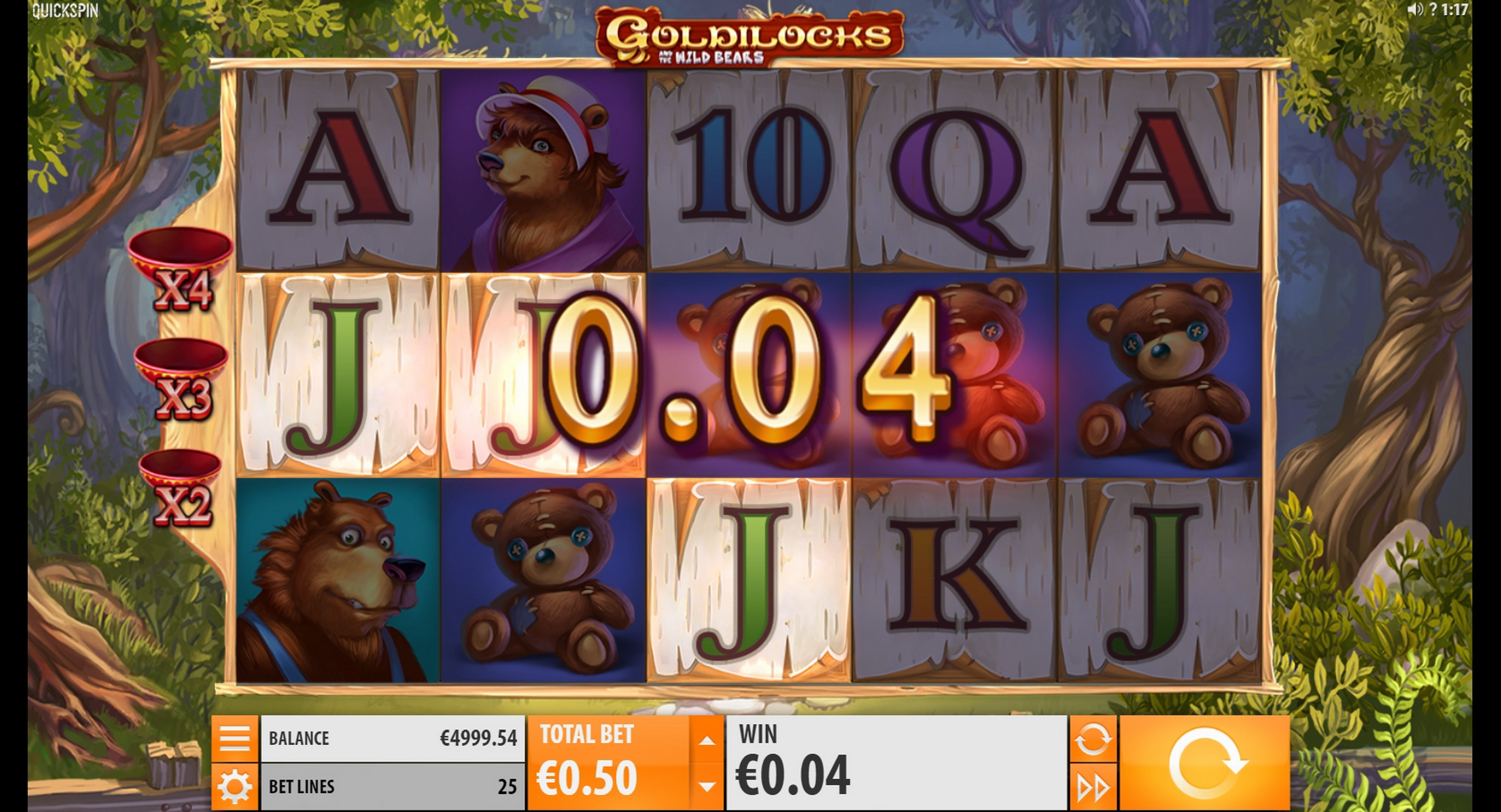Win Money in Goldilocks Free Slot Game by Quickspin