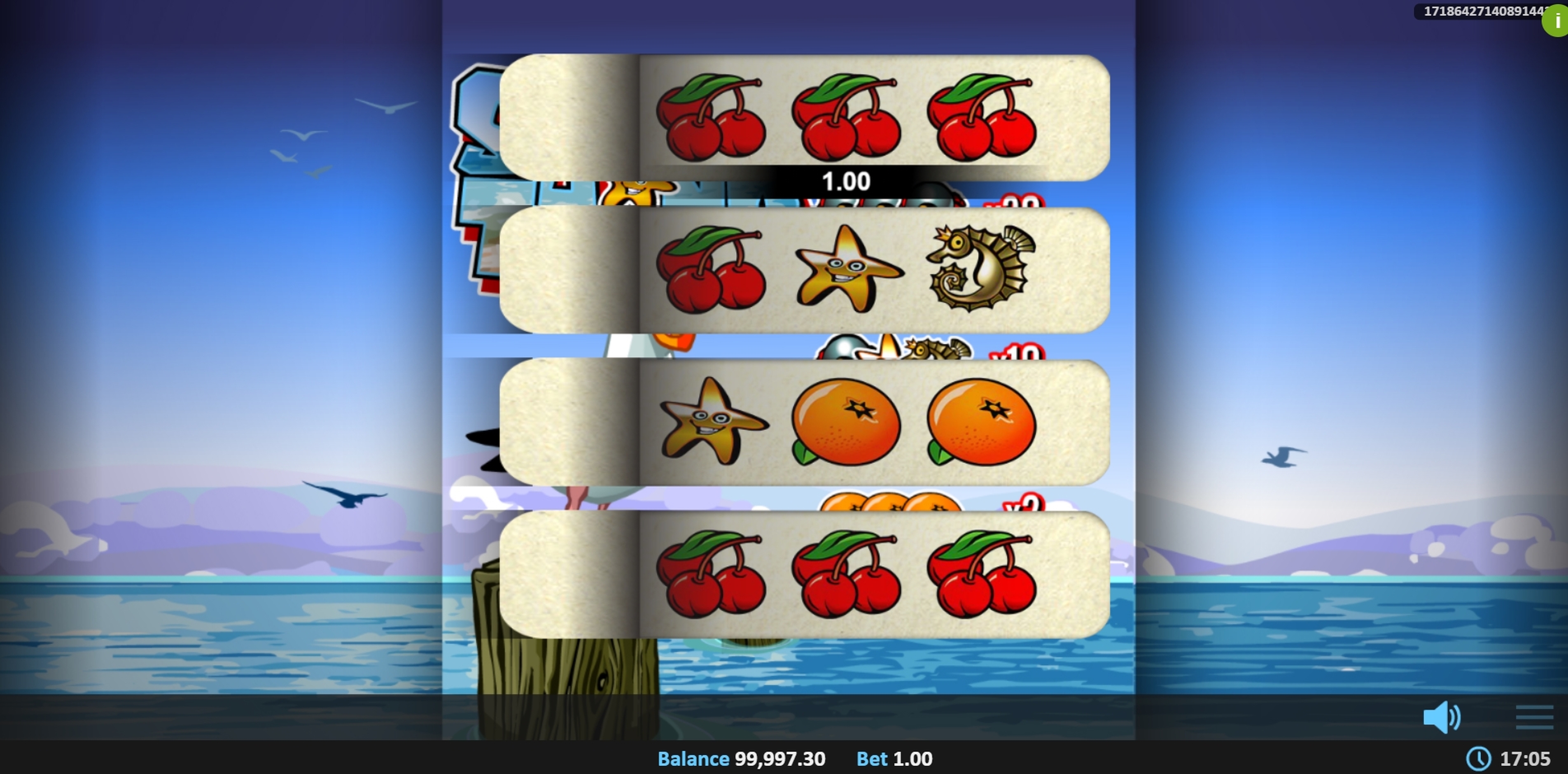 Win Money in Shore Thing Pull Tab Free Slot Game by Realistic Games