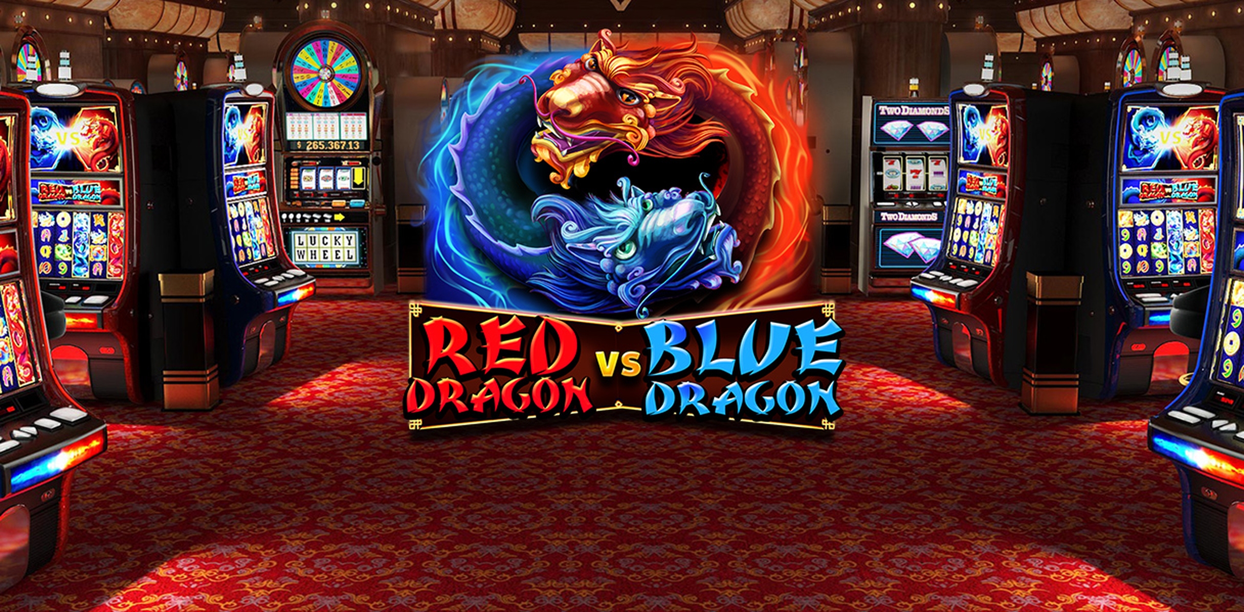 The Red Dragon VS Blue Dragon Online Slot Demo Game by Red Rake Gaming