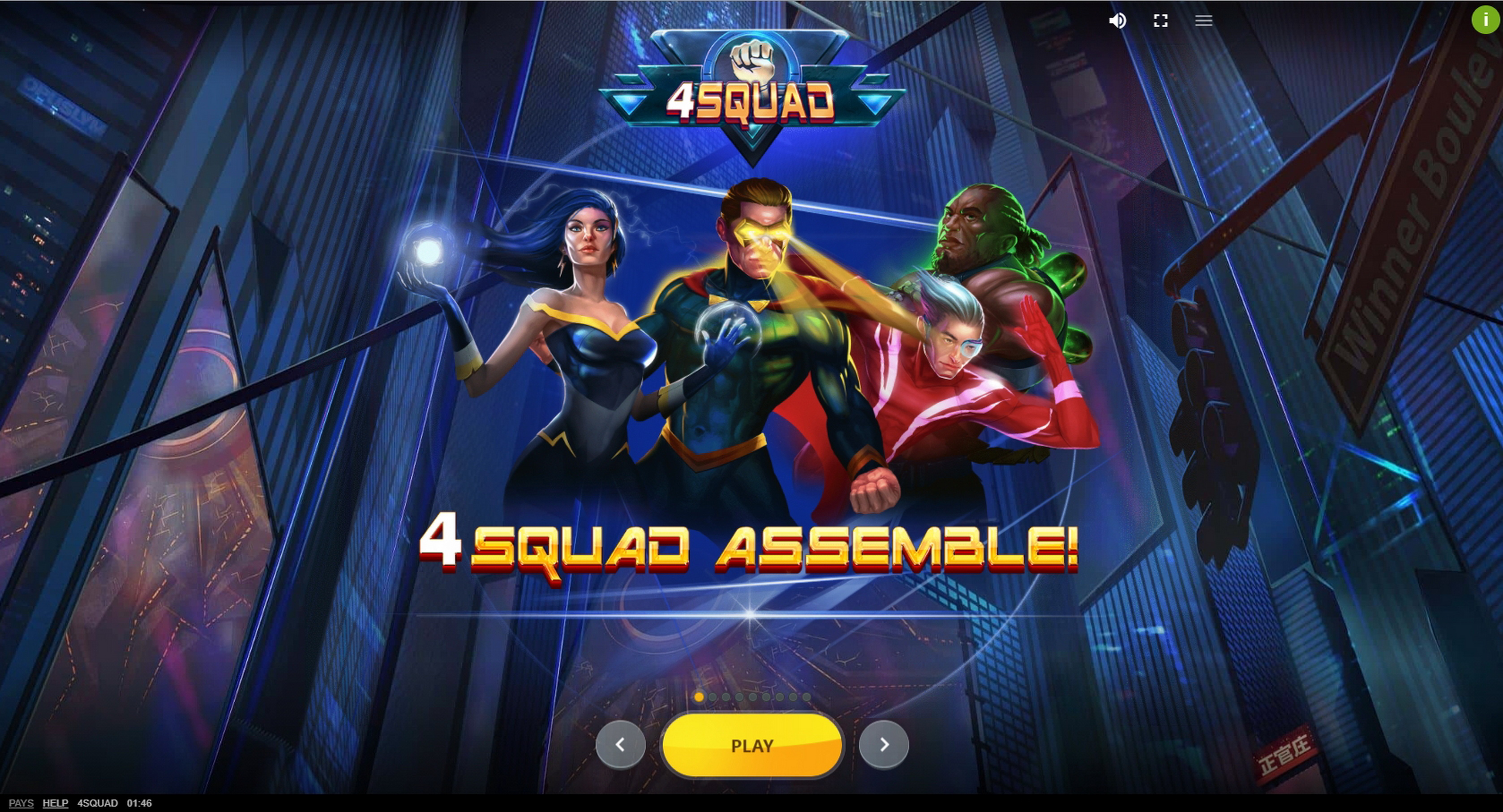 Play 4Squad Free Casino Slot Game by Red Tiger Gaming