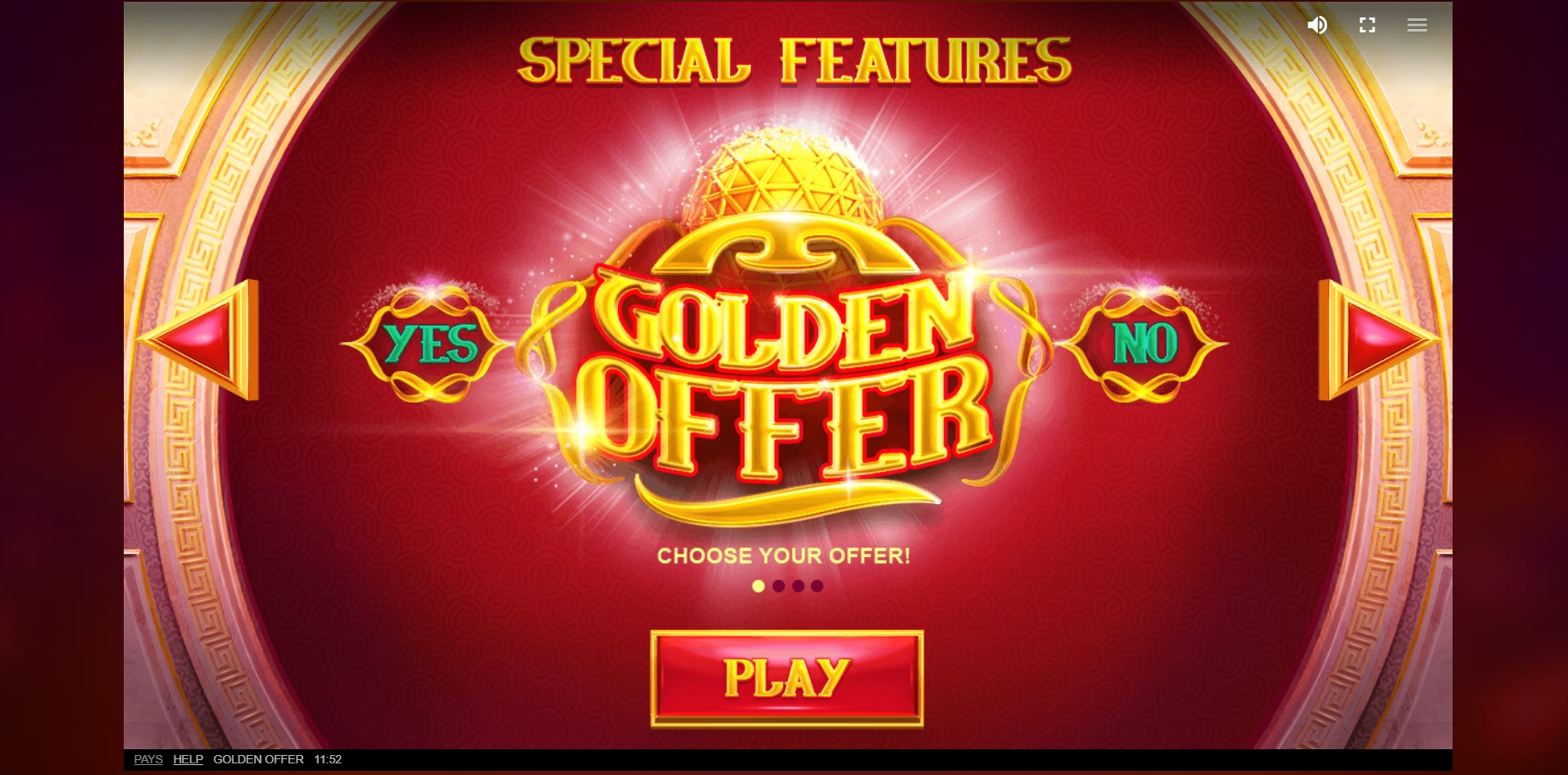 Play Golden Offer Free Casino Slot Game by Red Tiger Gaming