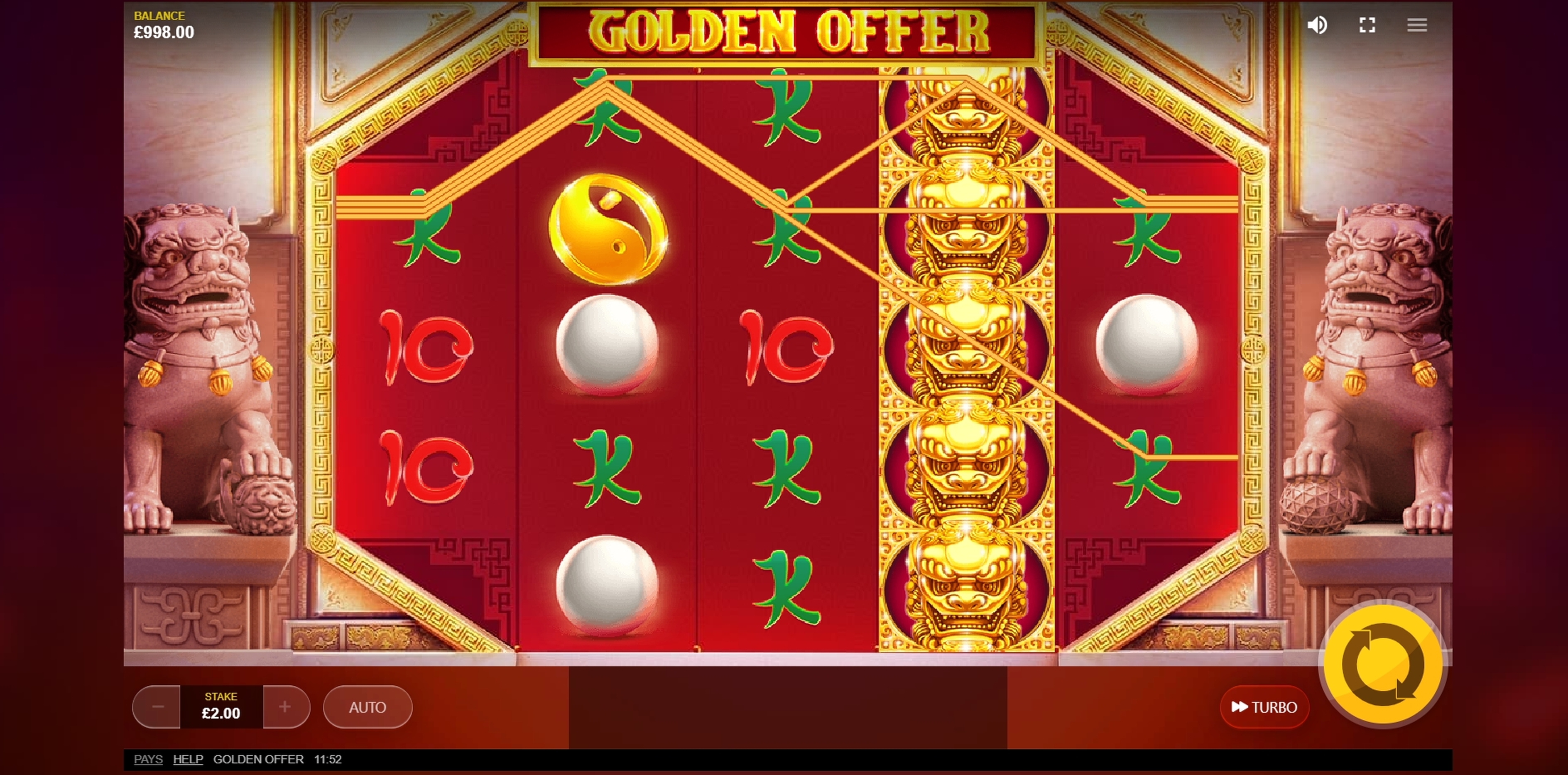 Win Money in Golden Offer Free Slot Game by Red Tiger Gaming