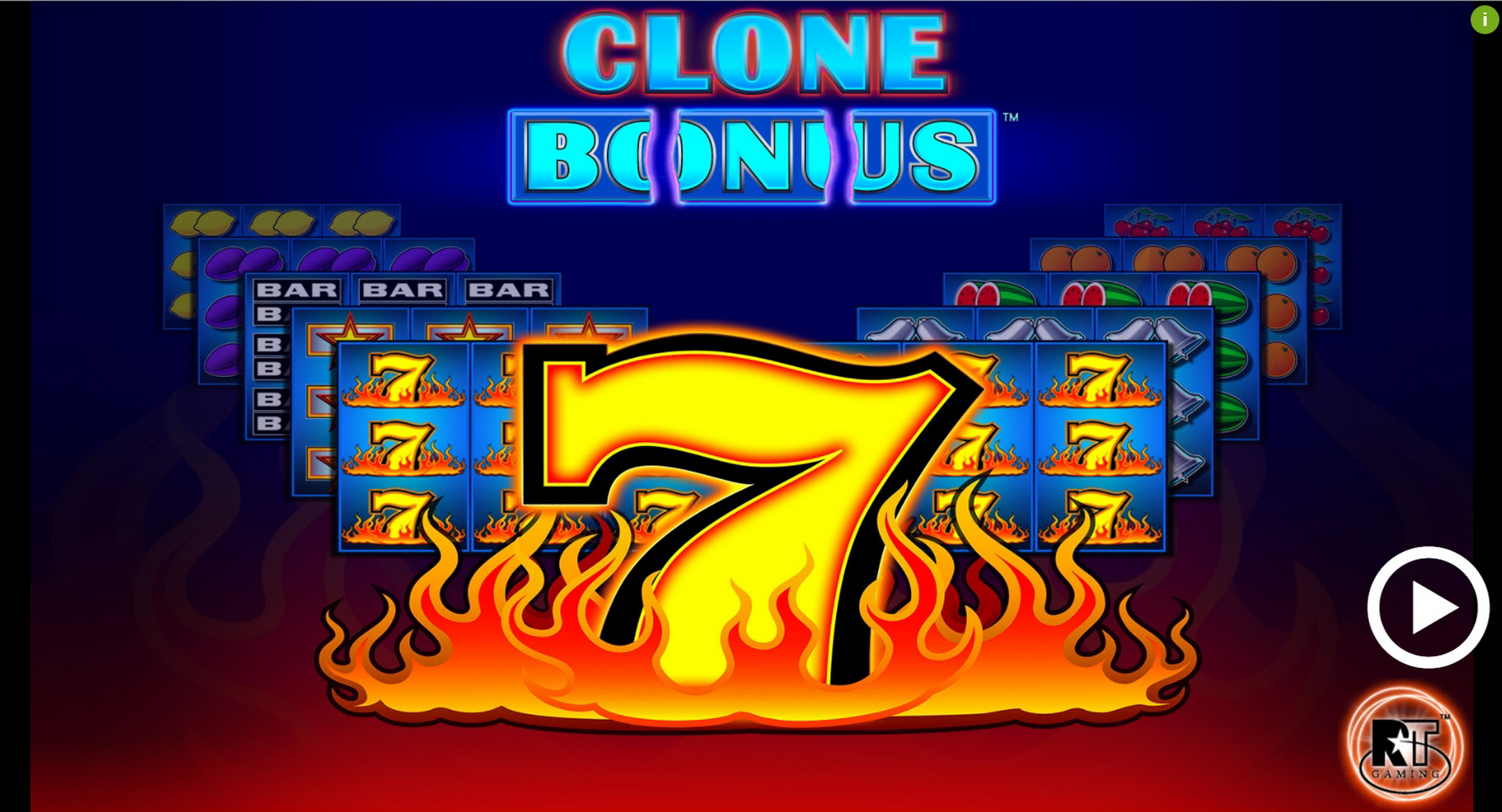 Play Clone Bonus Free Casino Slot Game by Reel Time Gaming
