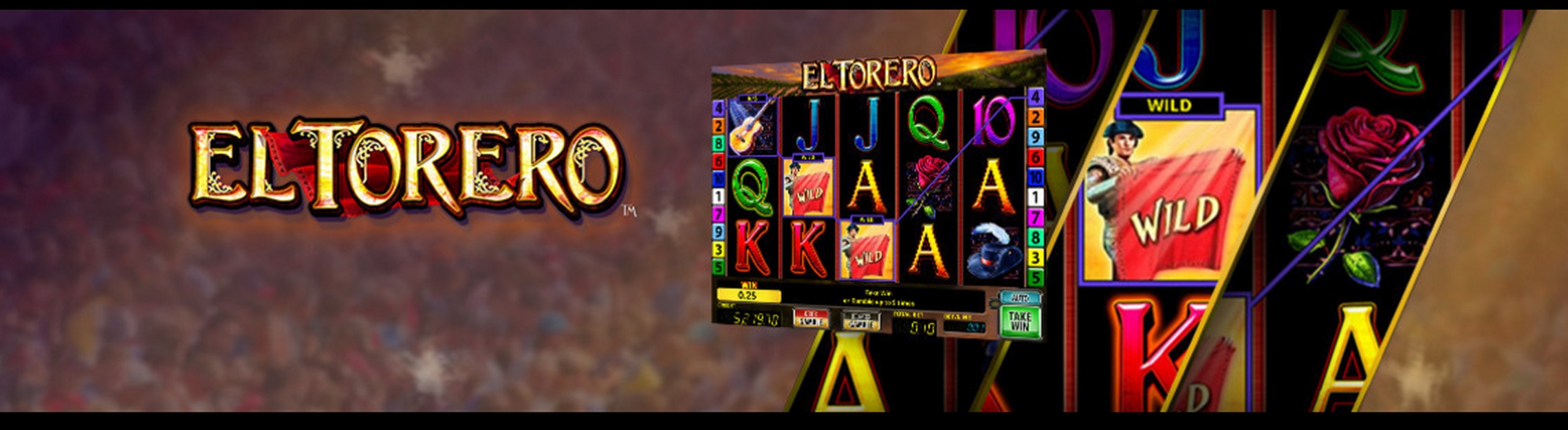 Reels in El Torero Slot Game by Reel Time Gaming