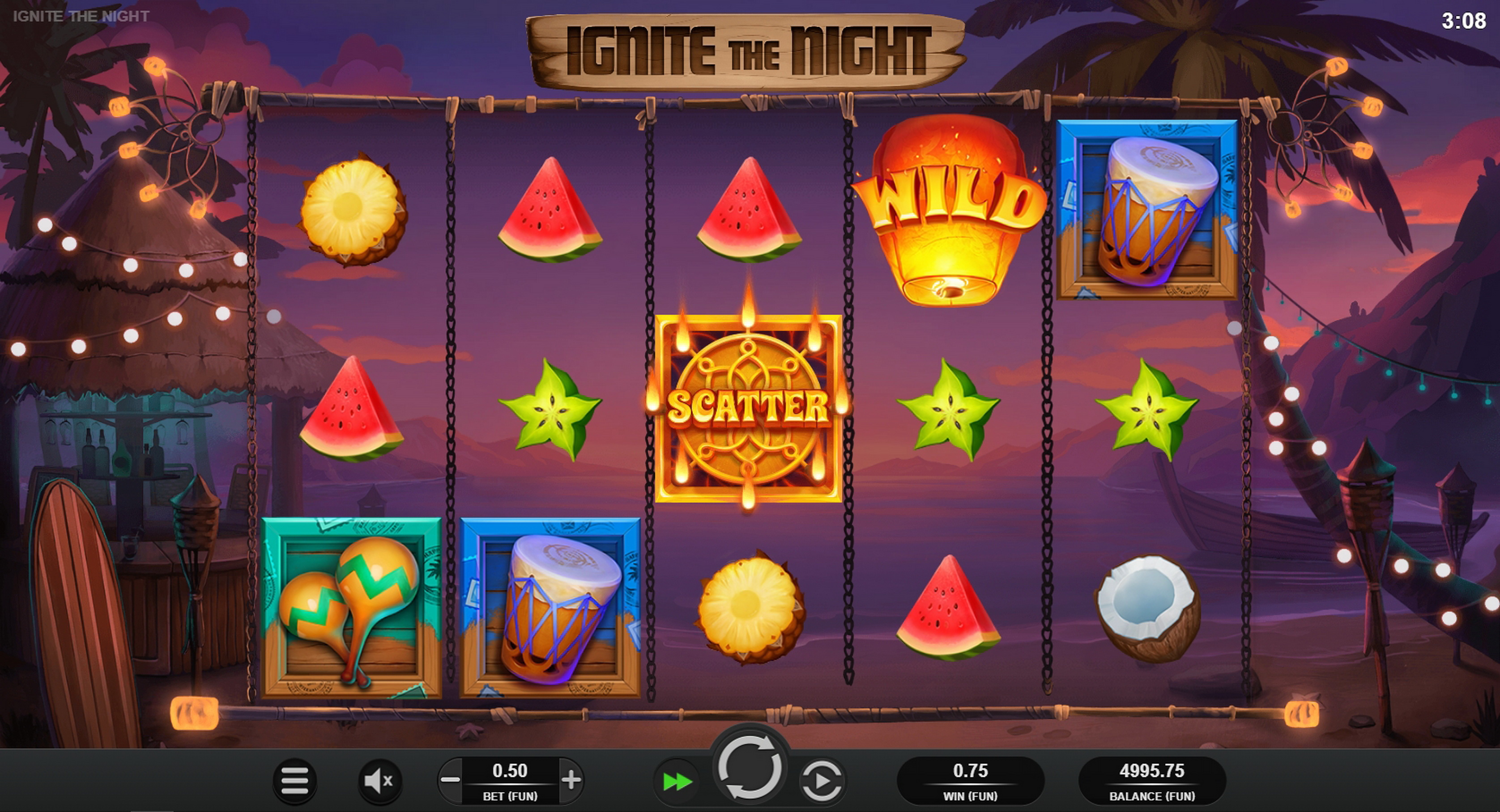 Win Money in Ignite The Night Free Slot Game by Relax Gaming