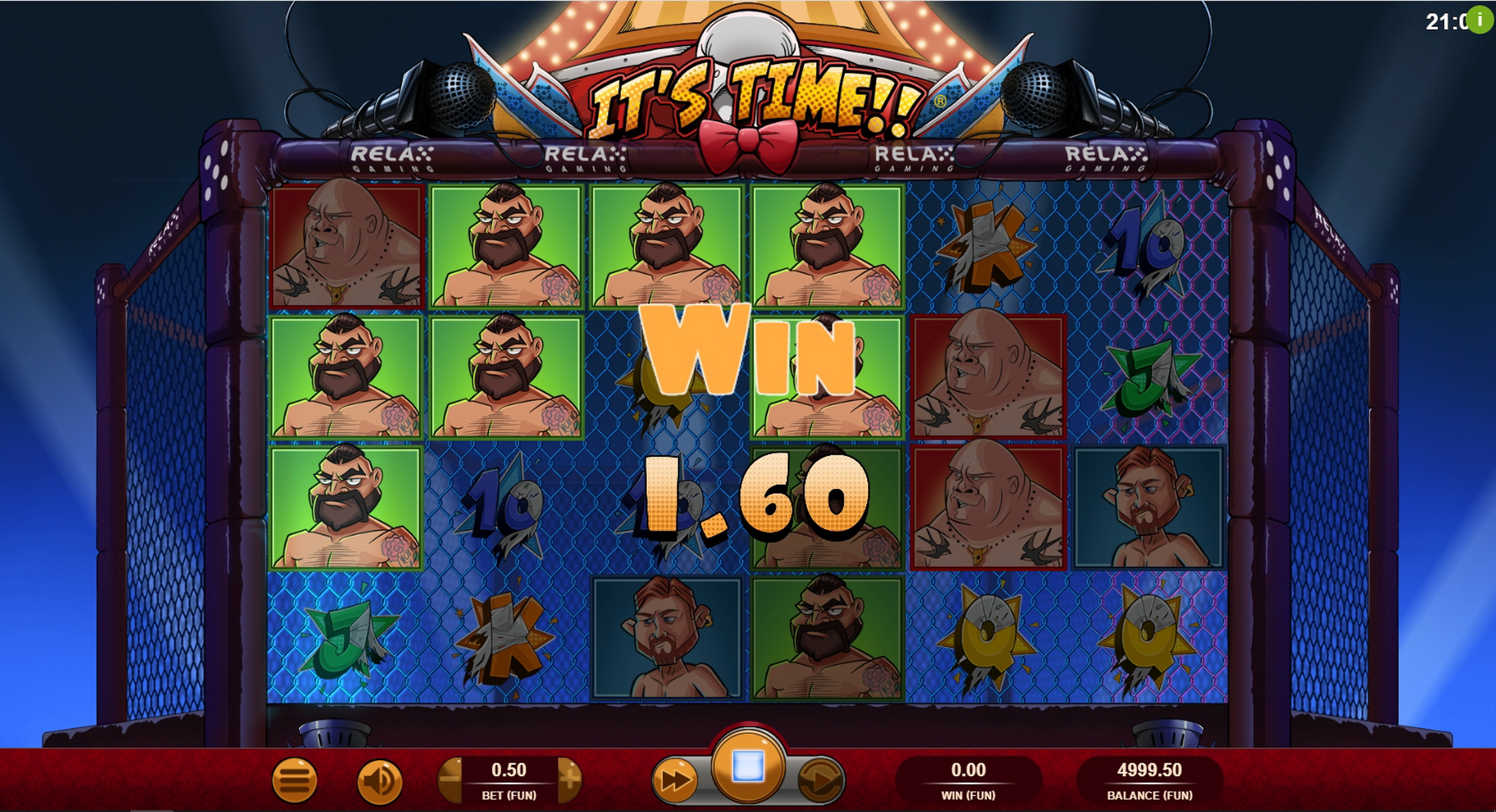 Win Money in It's Time Free Slot Game by Relax Gaming