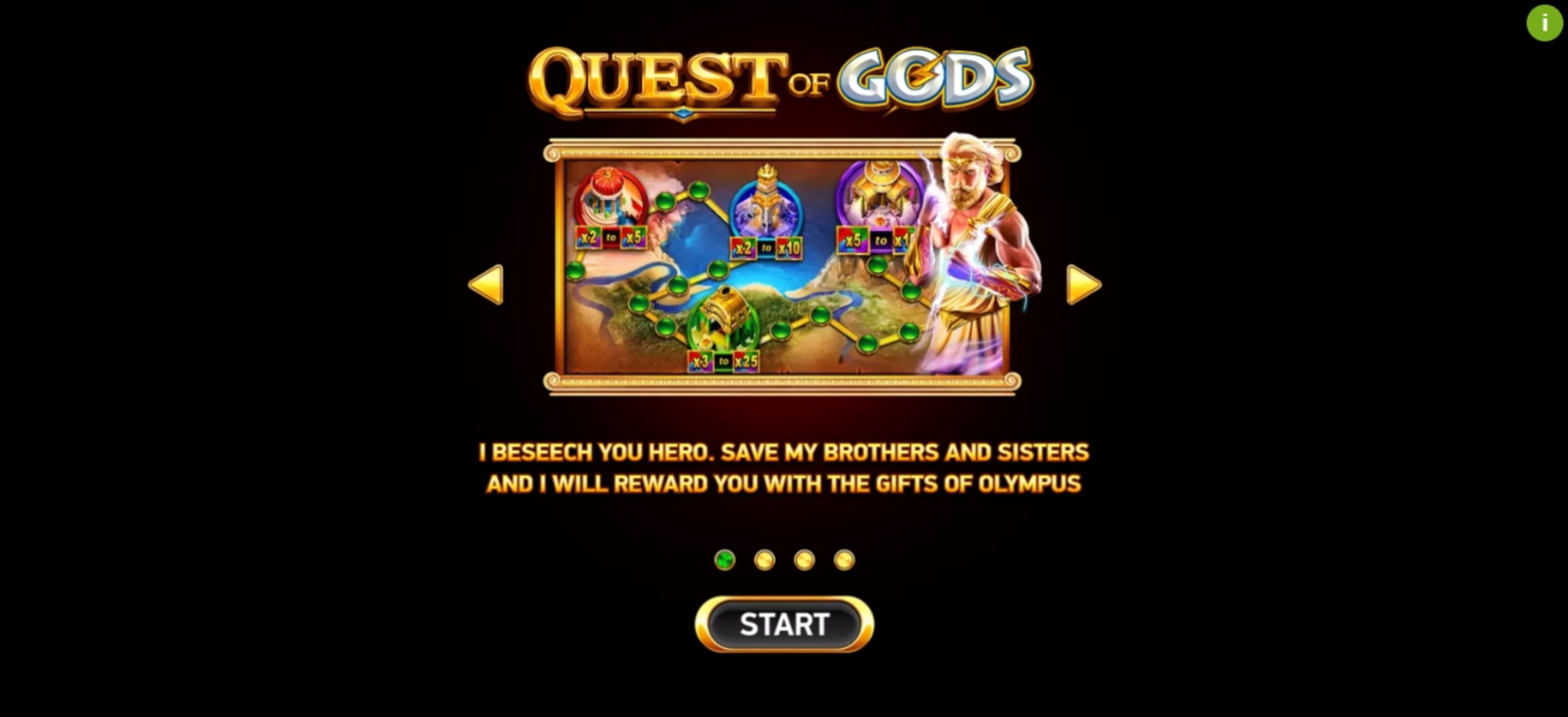 Play Quest of Gods Free Casino Slot Game by Ruby Play