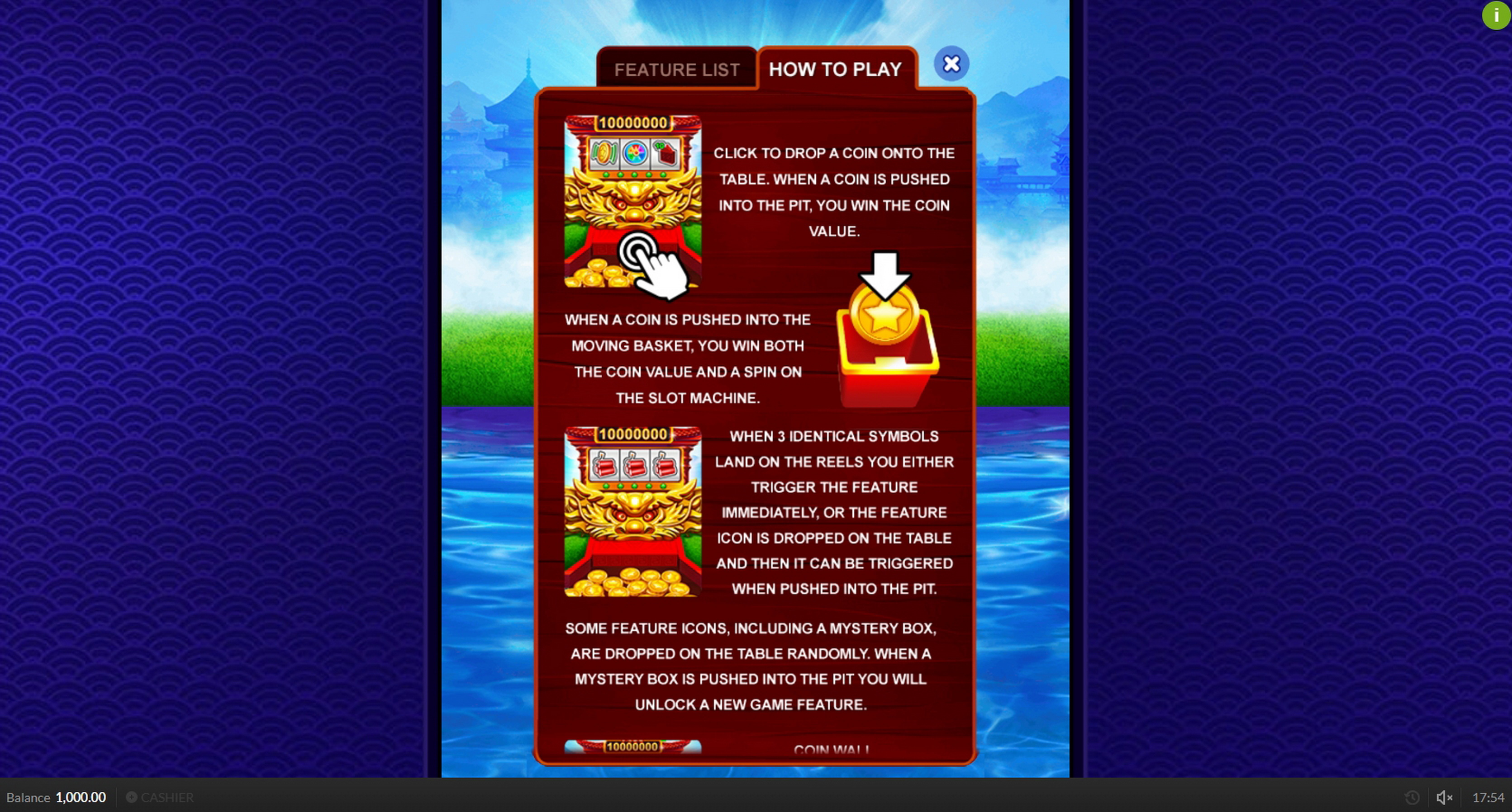 Info of Dragon Dozer Slot Game by Skywind