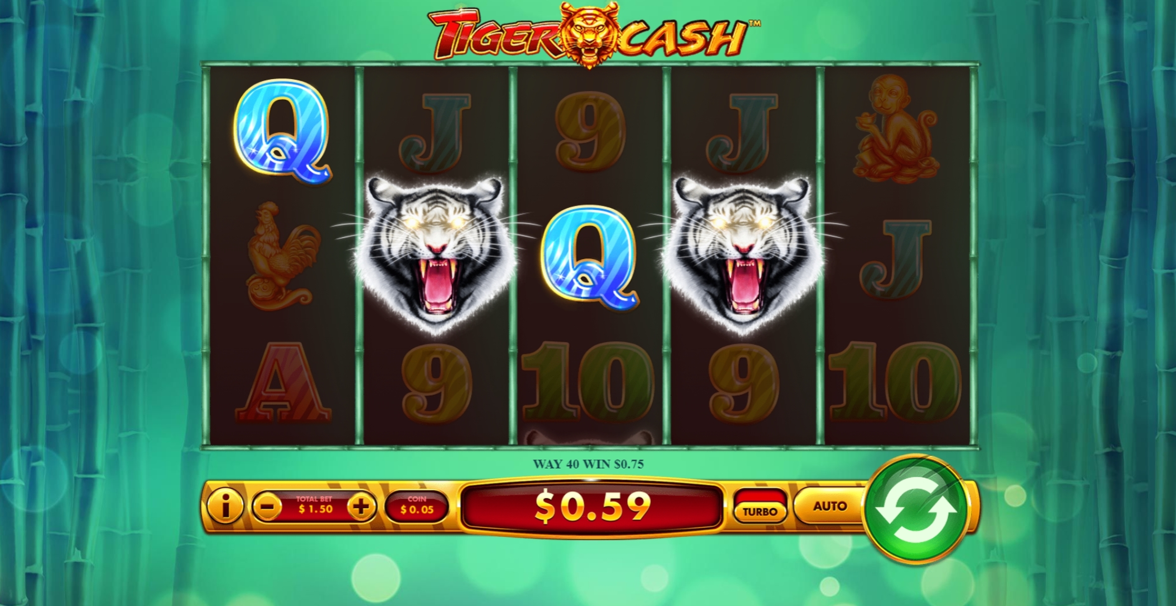 Win Money in Tiger Cash Free Slot Game by Skywind