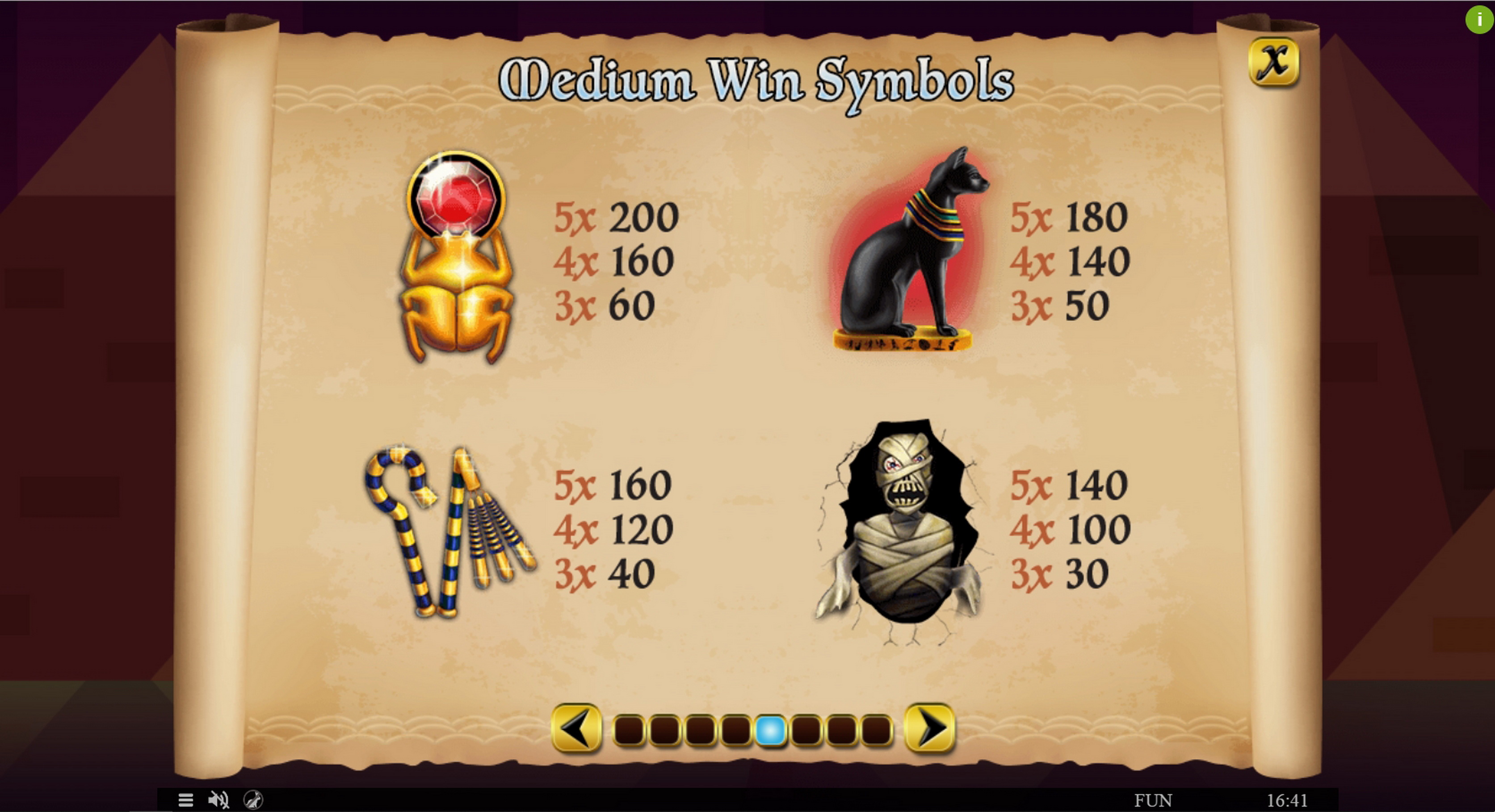 Info of Book of Guardians Slot Game by Spinomenal