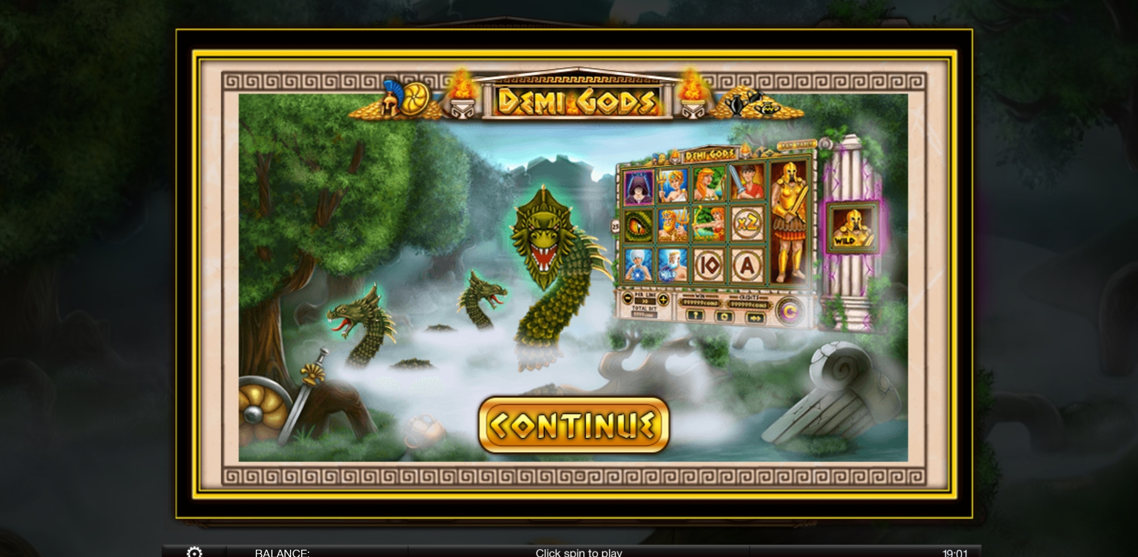 Play Demi Gods Free Casino Slot Game by Spinomenal