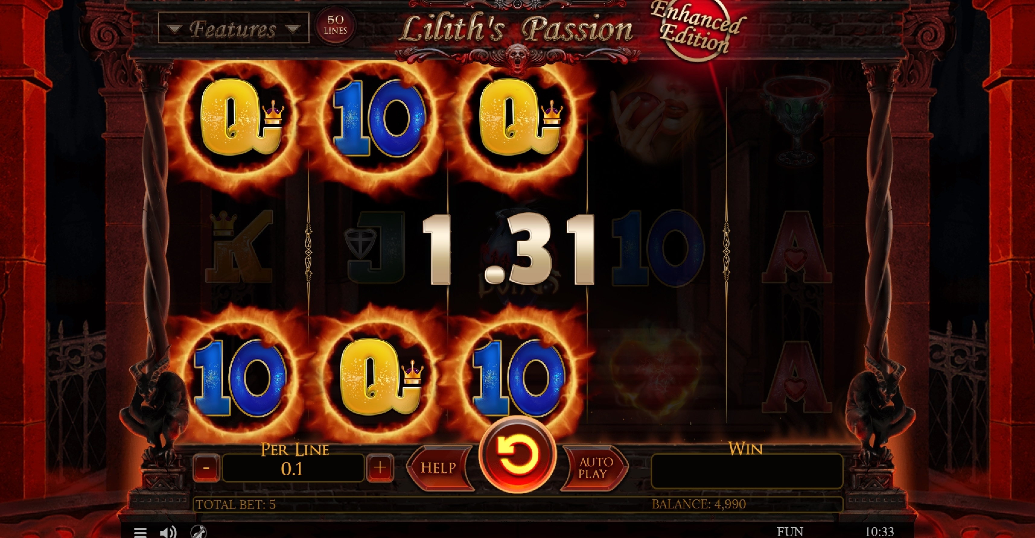 Win Money in Lilith's Passion Enhanced Edition Free Slot Game by Spinomenal