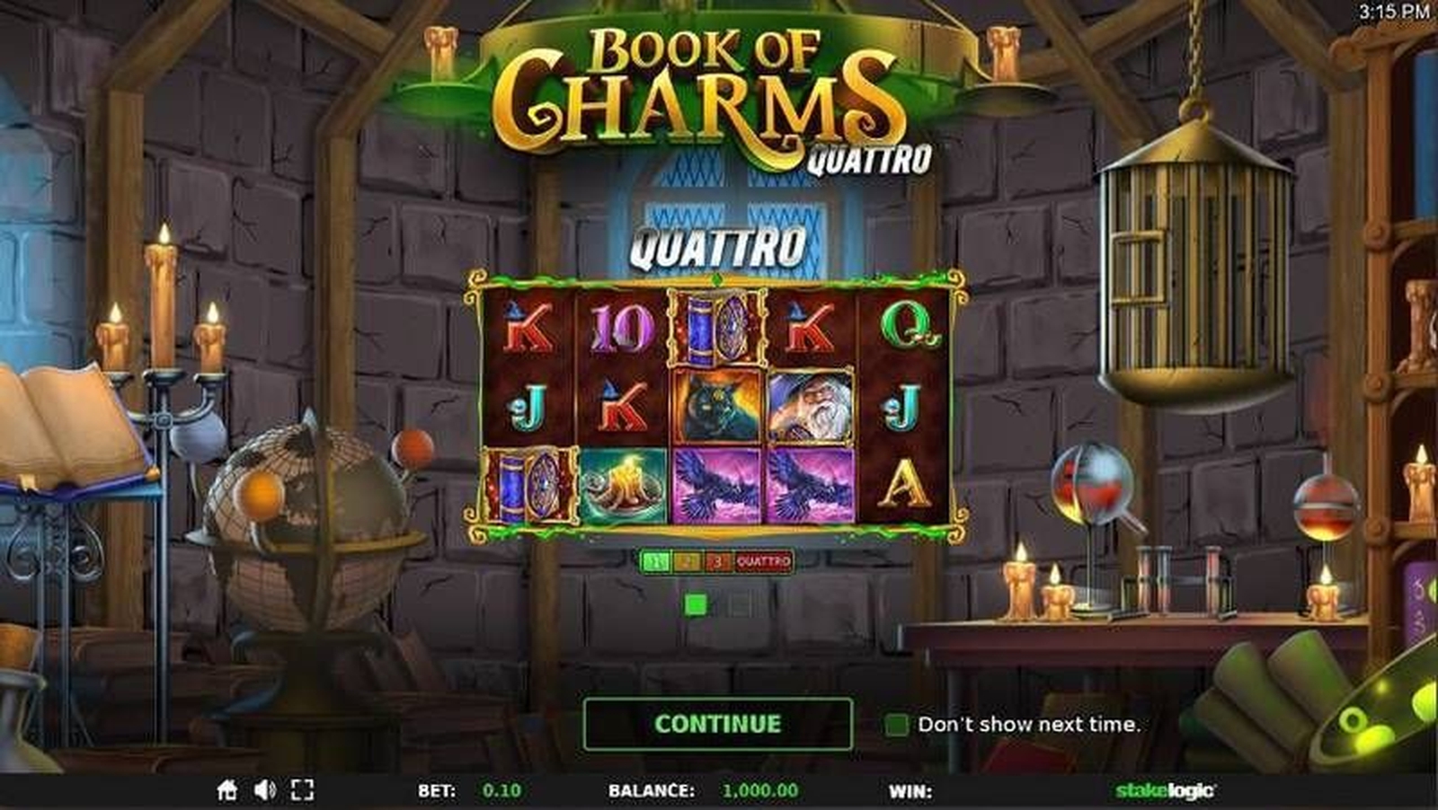 The Book of Charms Online Slot Demo Game by StakeLogic