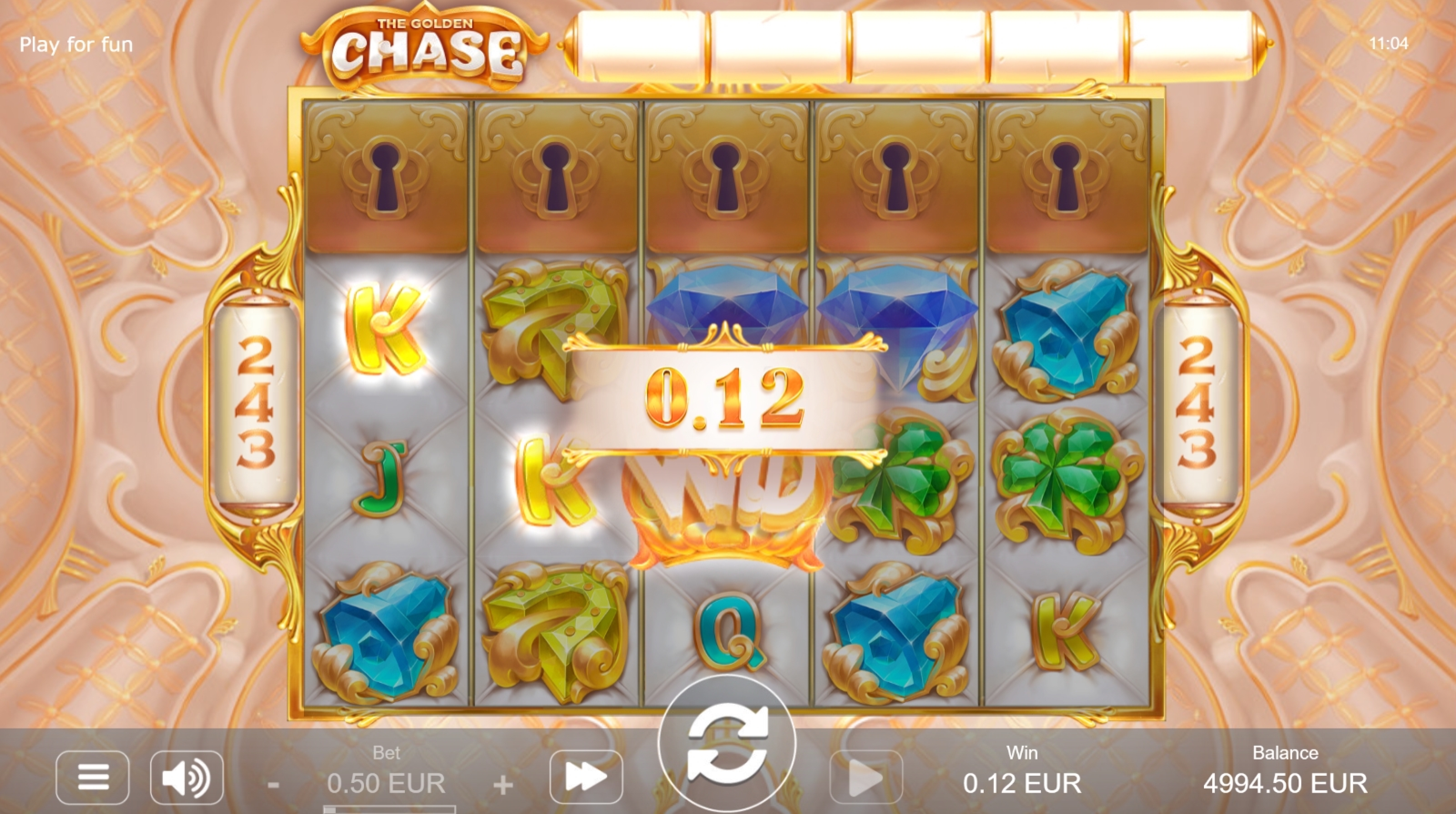 Win Money in The Golden Chase Free Slot Game by STHLM Gaming