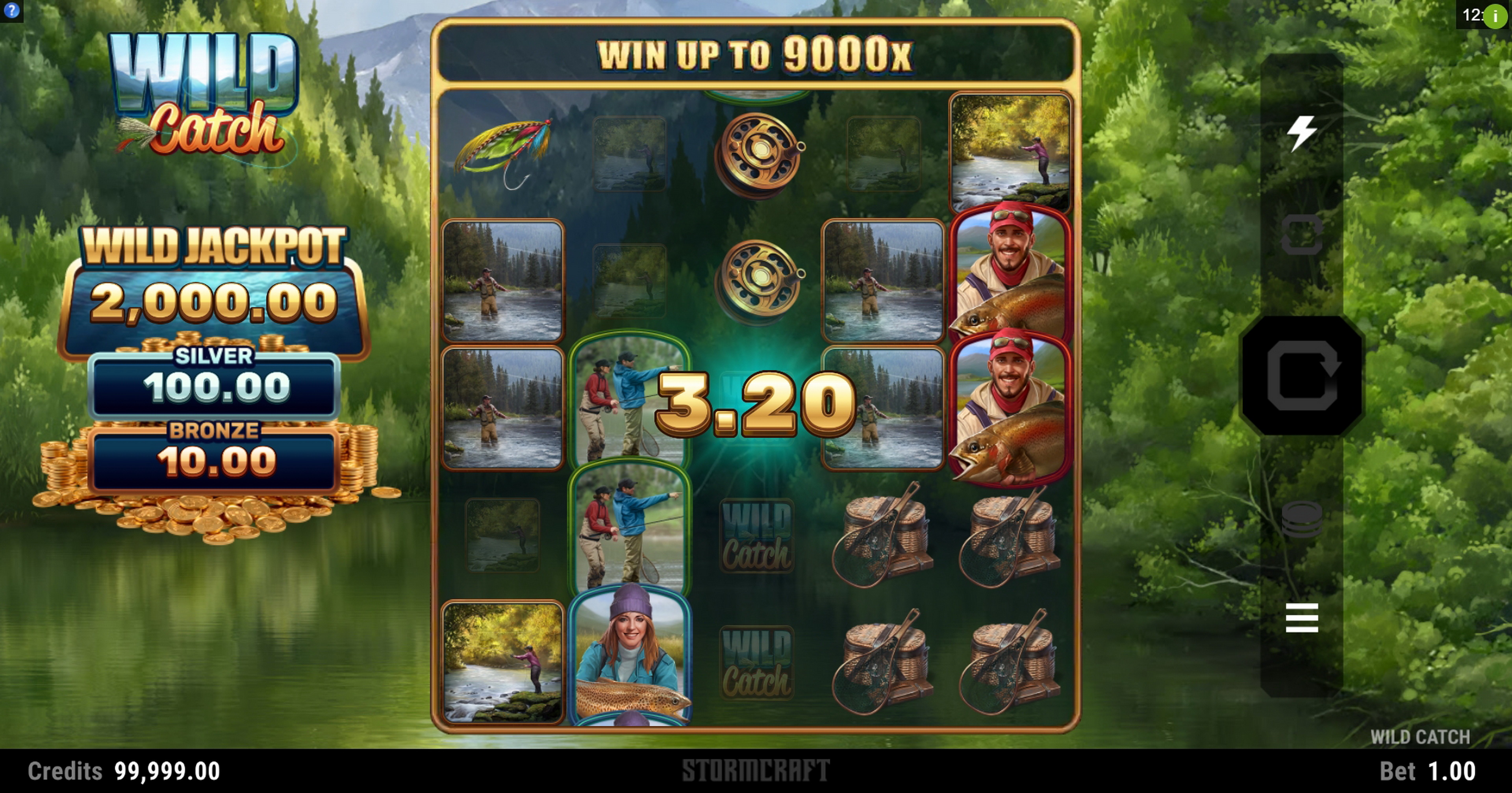 Win Money in Wild Catch Free Slot Game by Stormcraft Studios