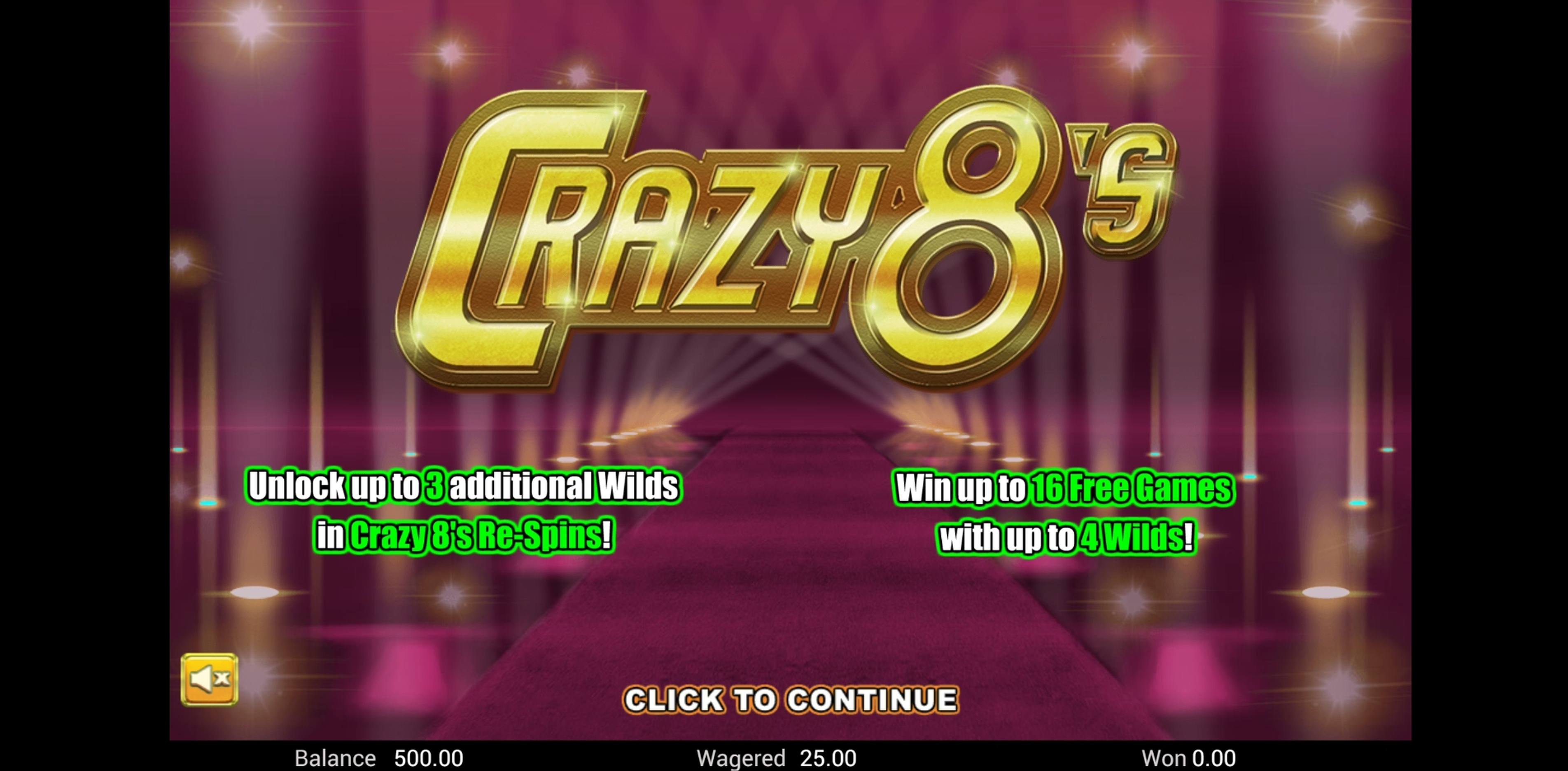 Crazy 8's demo
