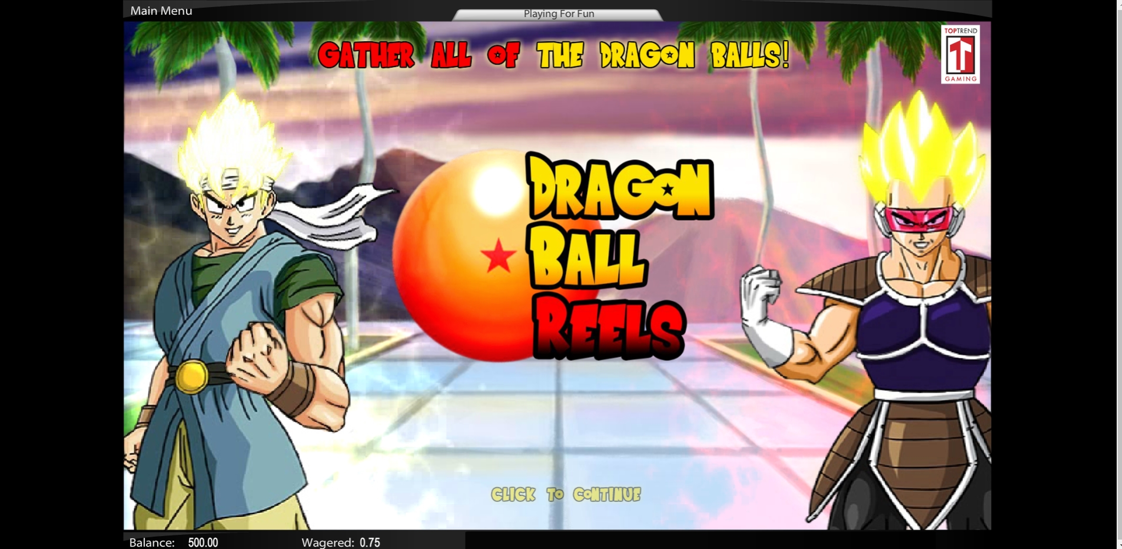 Dragon Ball Reels demo