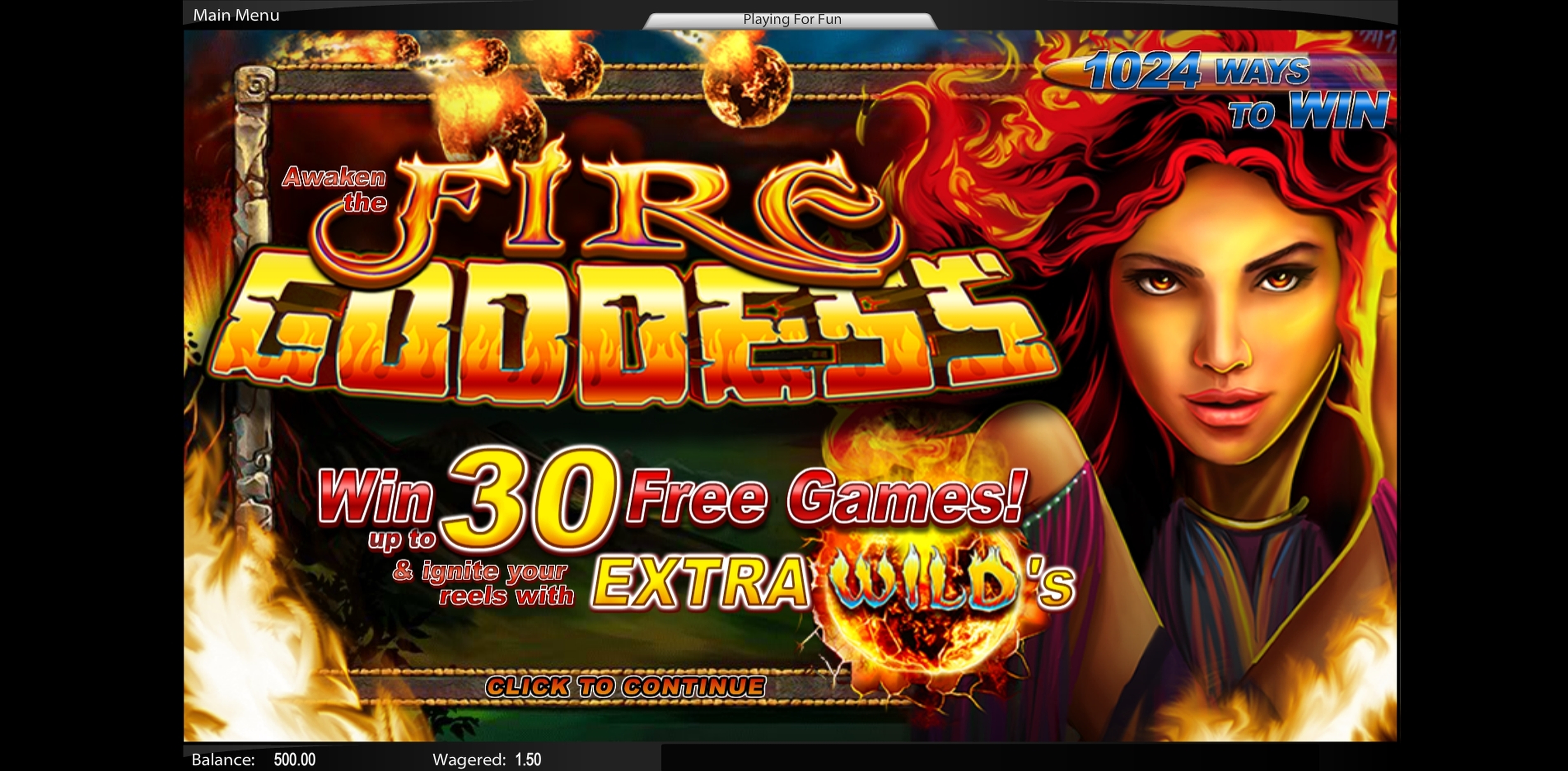 Fire Goddess (TopTrendGaming) demo