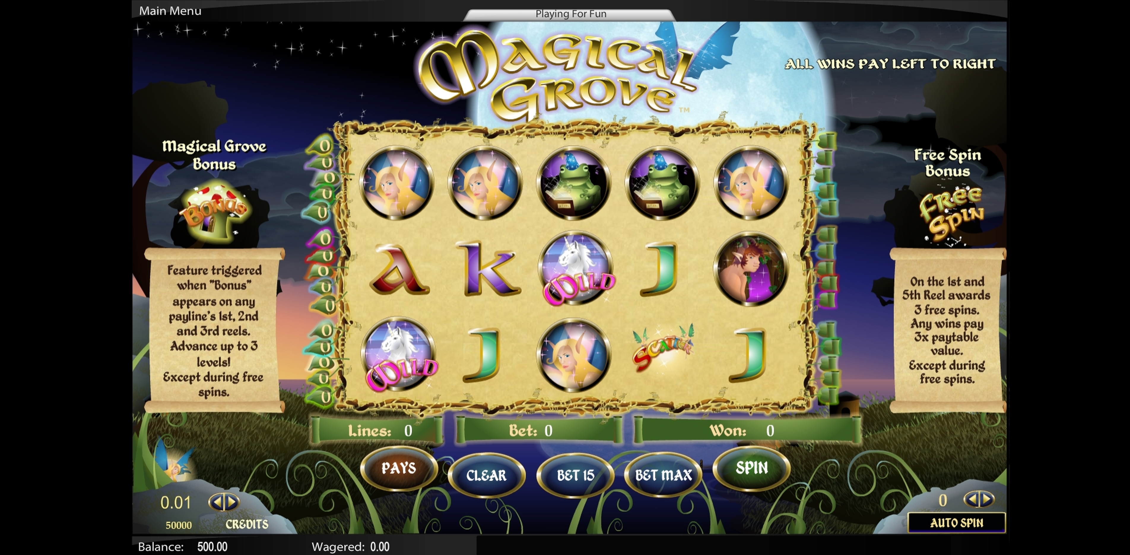 Magical Grove demo