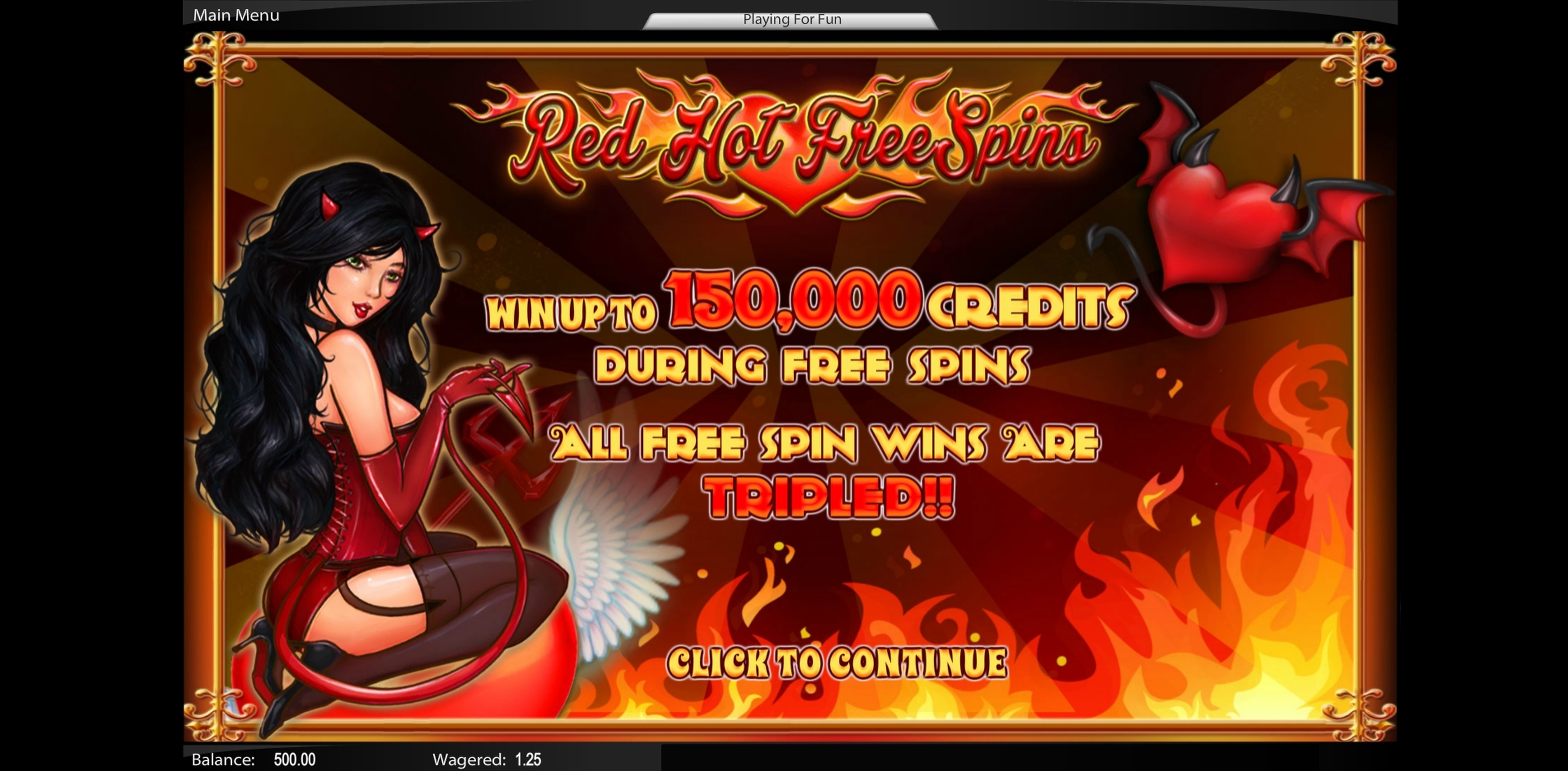 Red Hot Free Spins demo