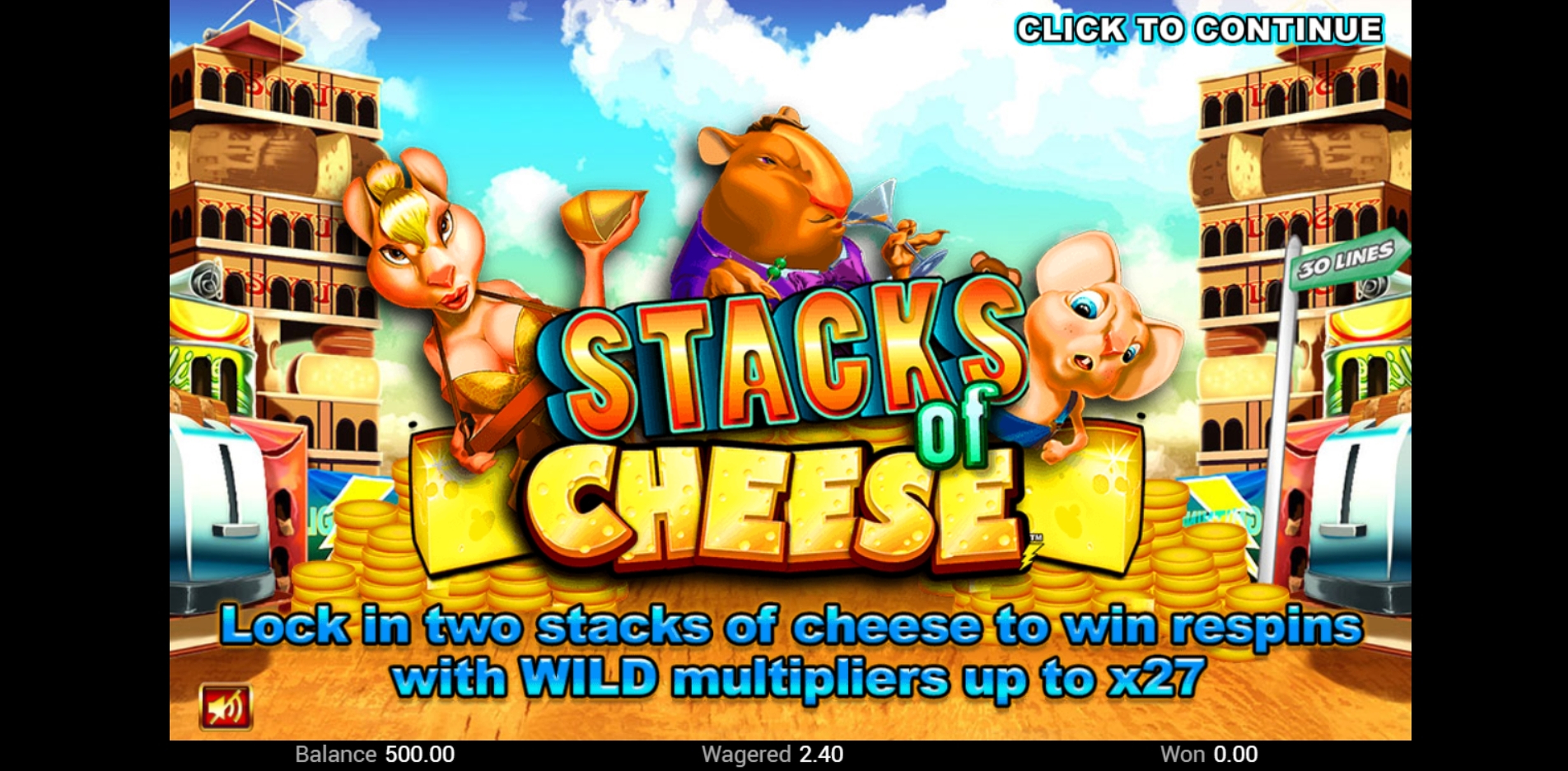 Stacks of Cheese demo