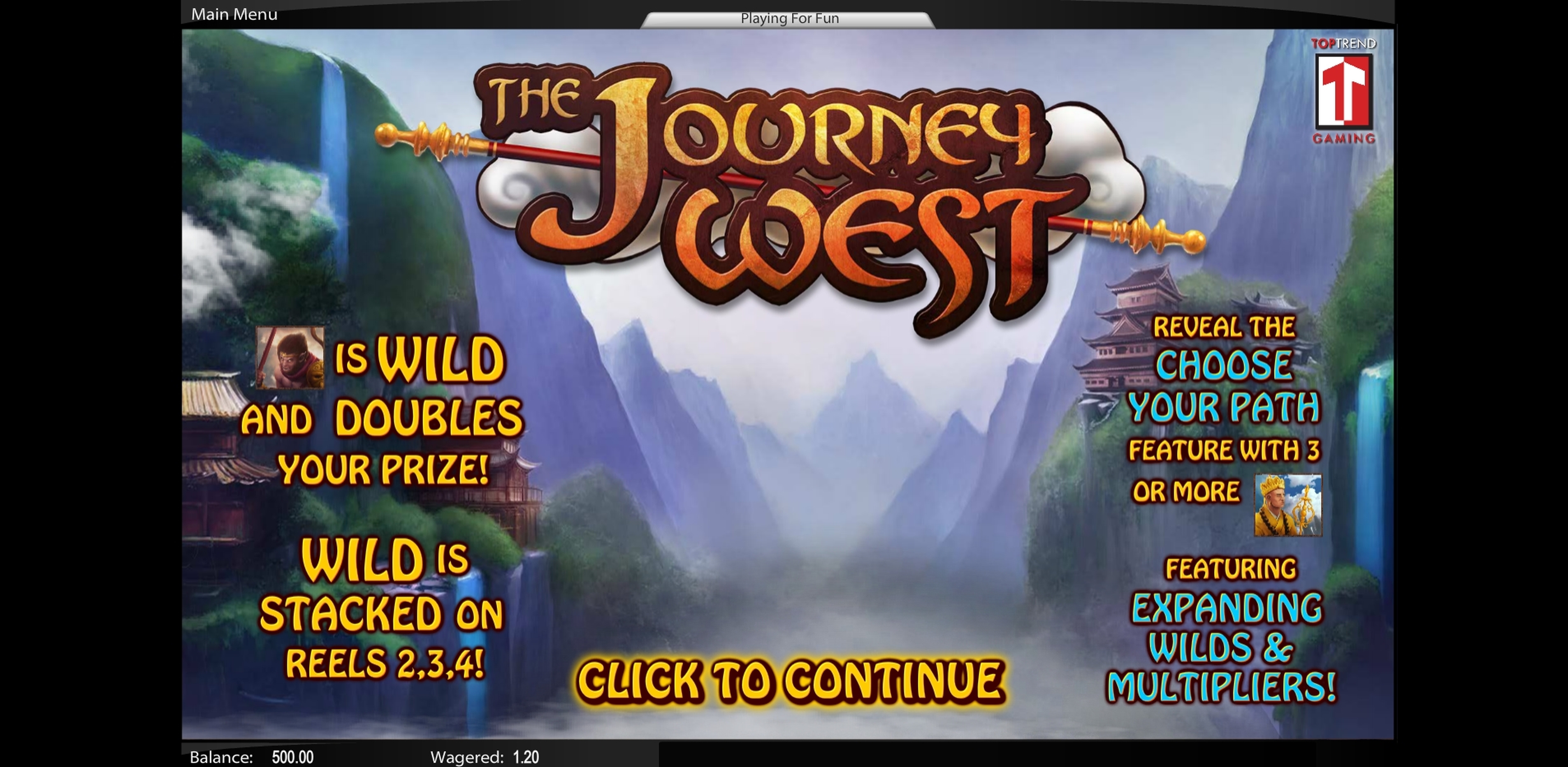The Journey West demo