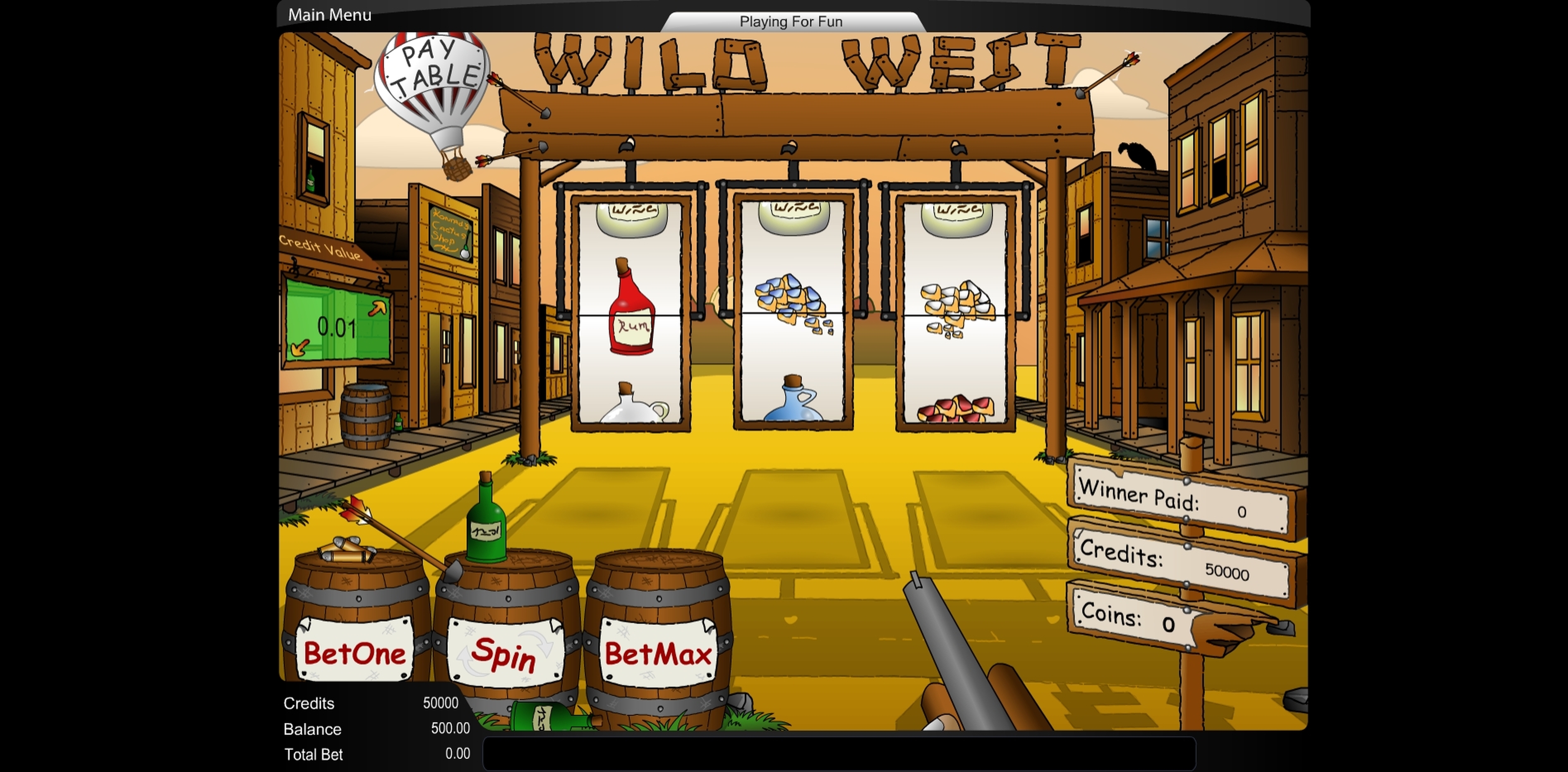 Wild West (TOP TREND GAMING) demo