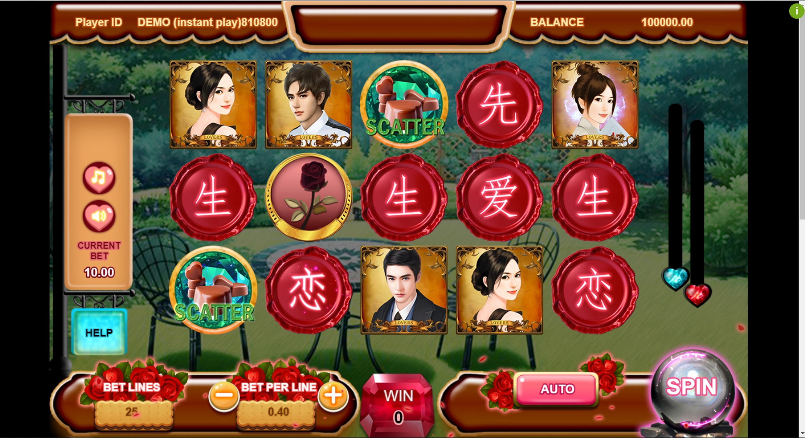 Reels in Gentlemen Slot Game by Triple Profits Games
