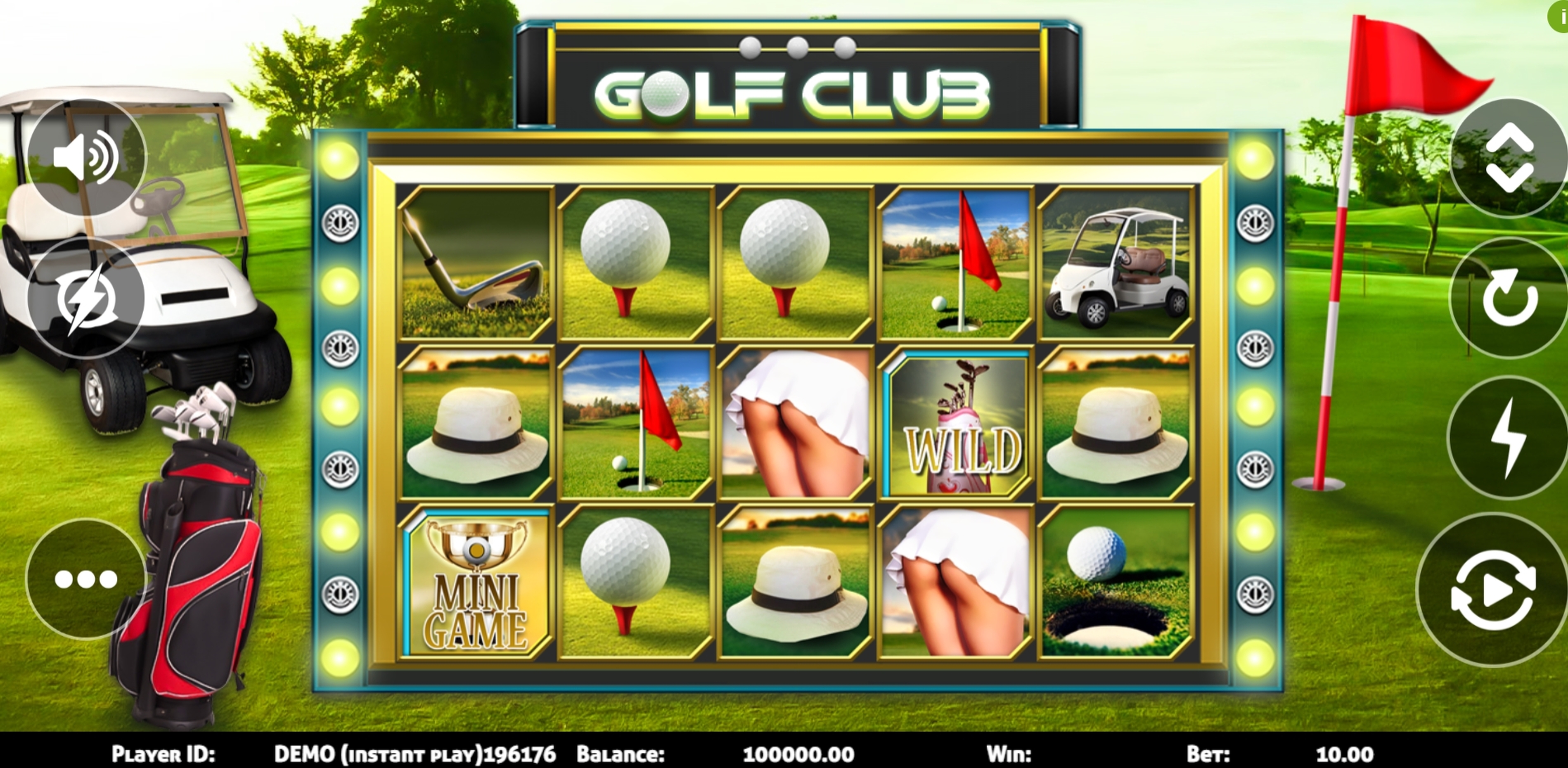 Reels in Golf Club Slot Game by Triple Profits Games
