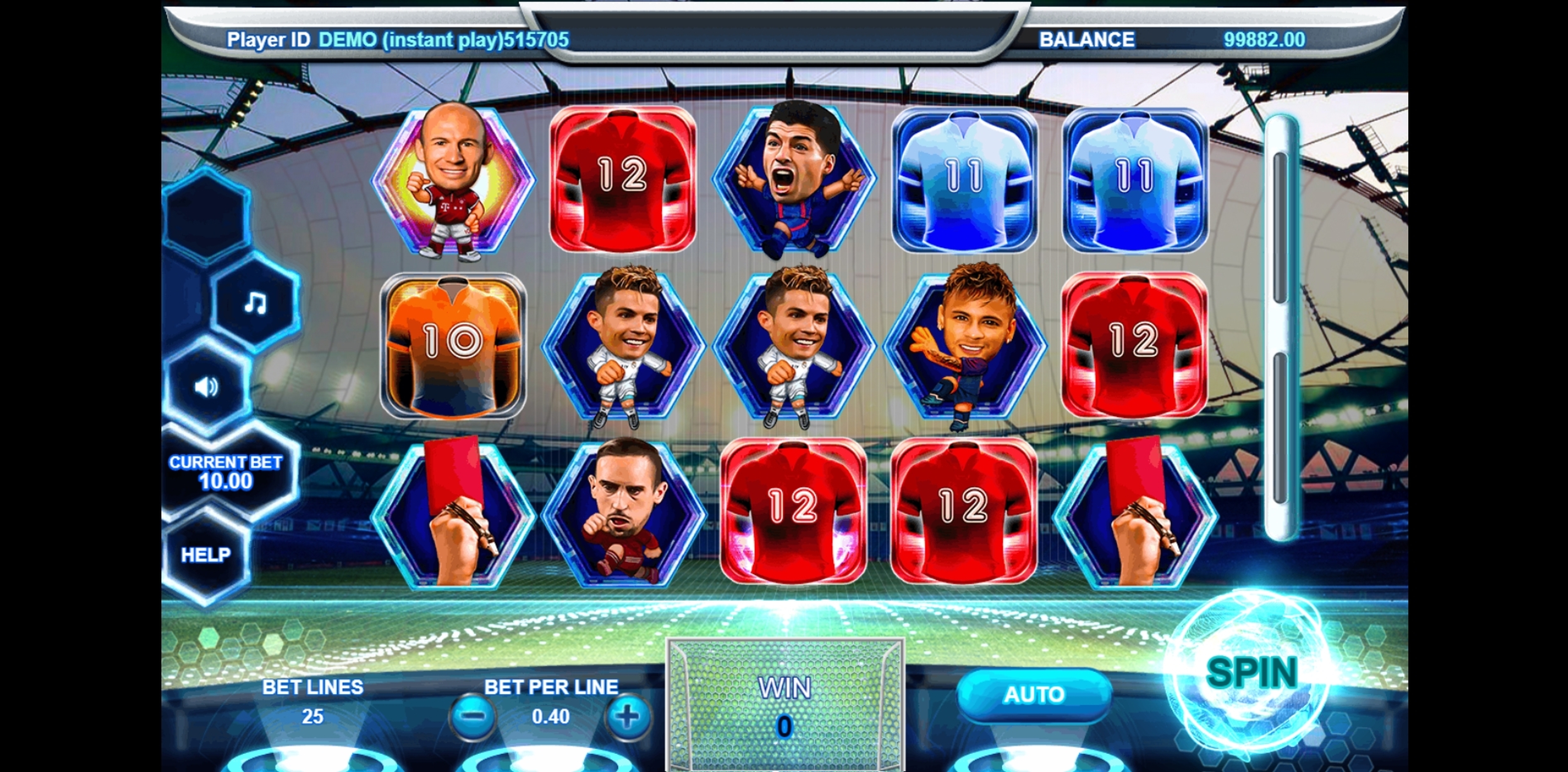 Reels in Soccer All Star Slot Game by Triple Profits Games