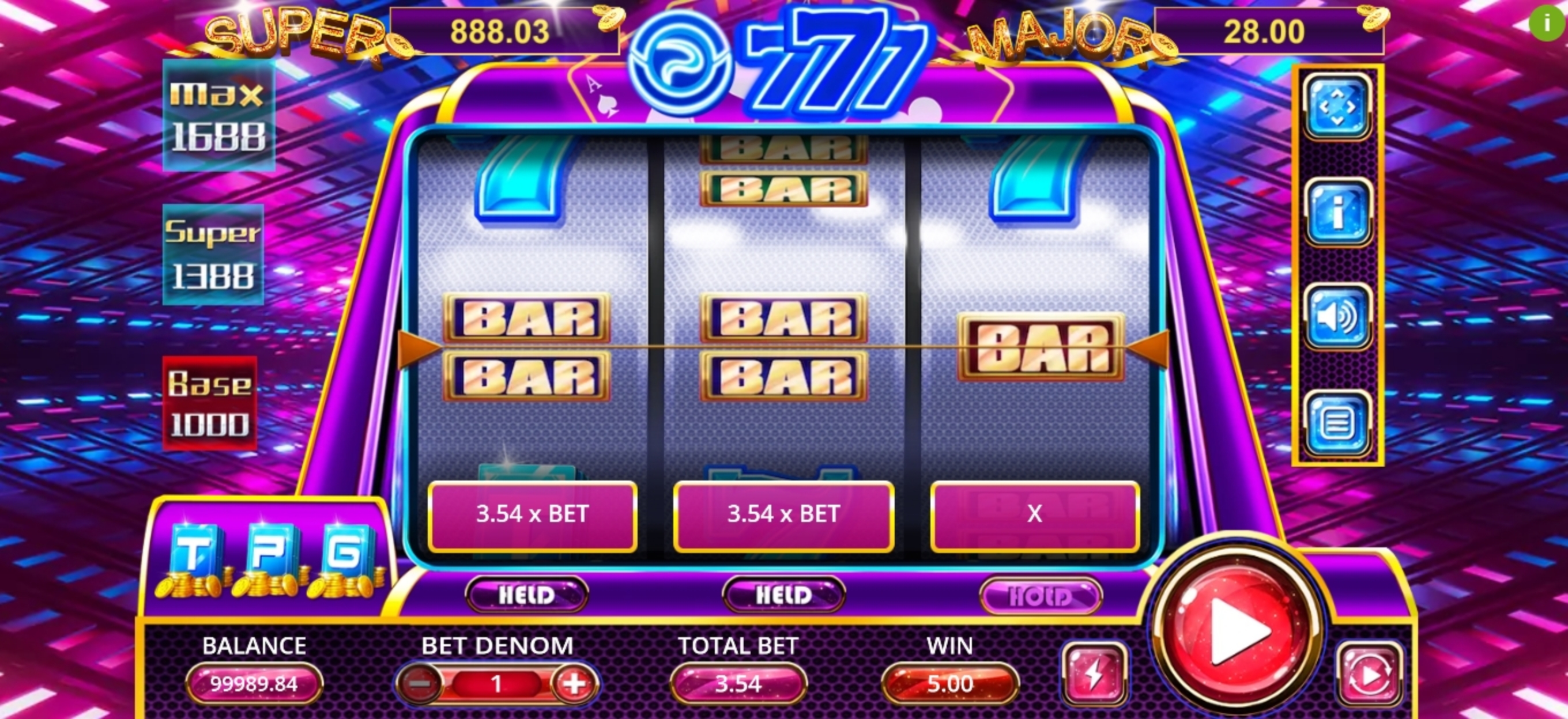 Win Money in TPG 777 Free Slot Game by Triple Profits Games