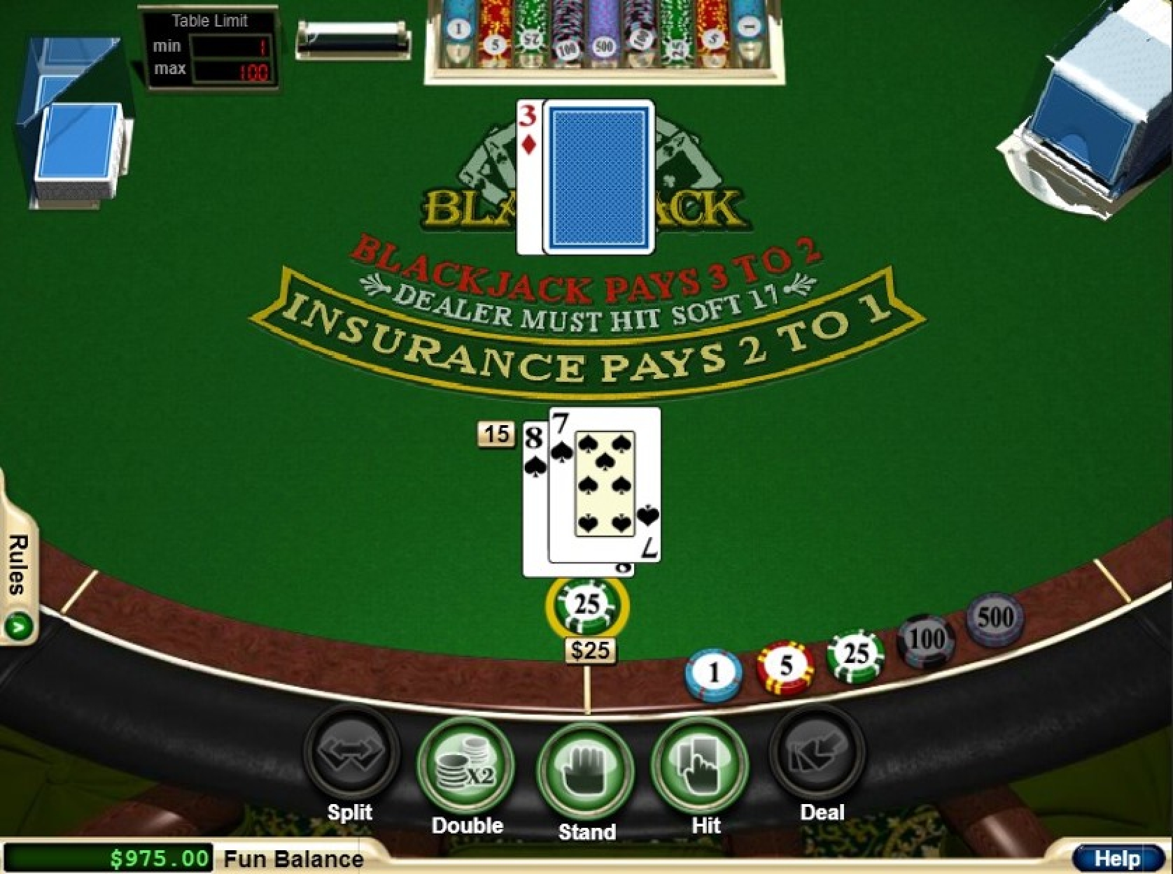 The American Blackjack (Vela Gaming) Online Slot Demo Game by Vela Gaming