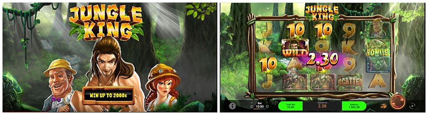 The Jungle King Online Slot Demo Game by Wager Gaming