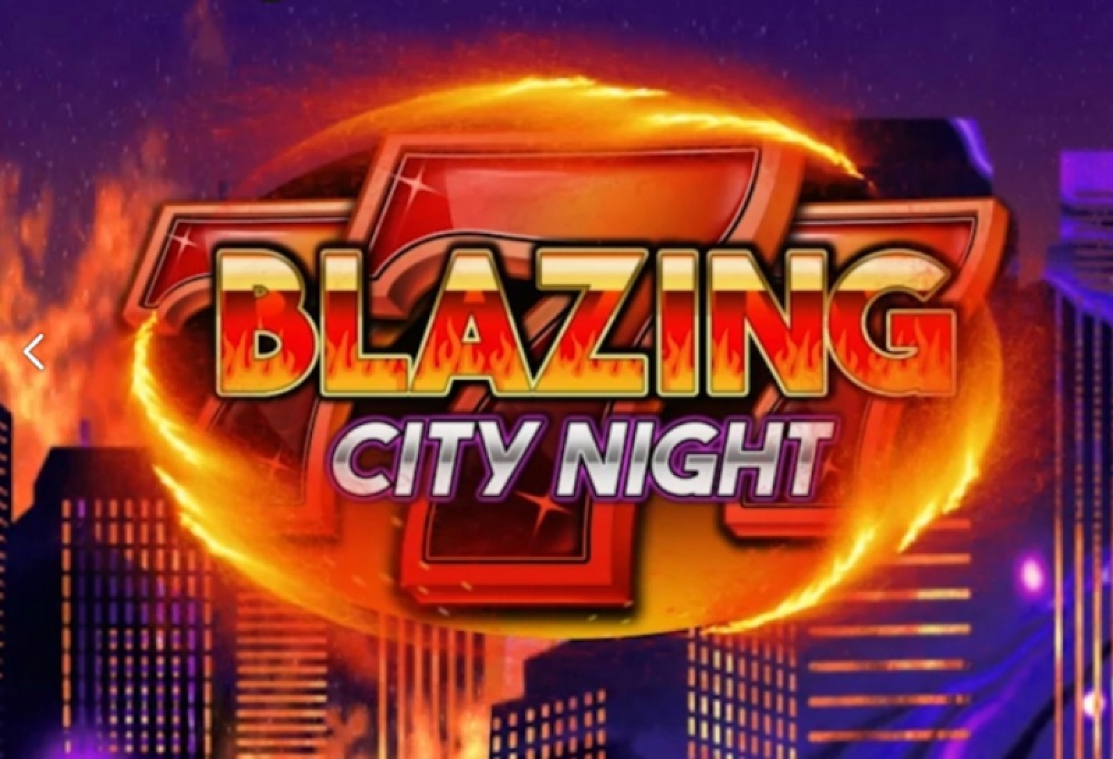 The Blazing City Night Online Slot Demo Game by We Are Casino
