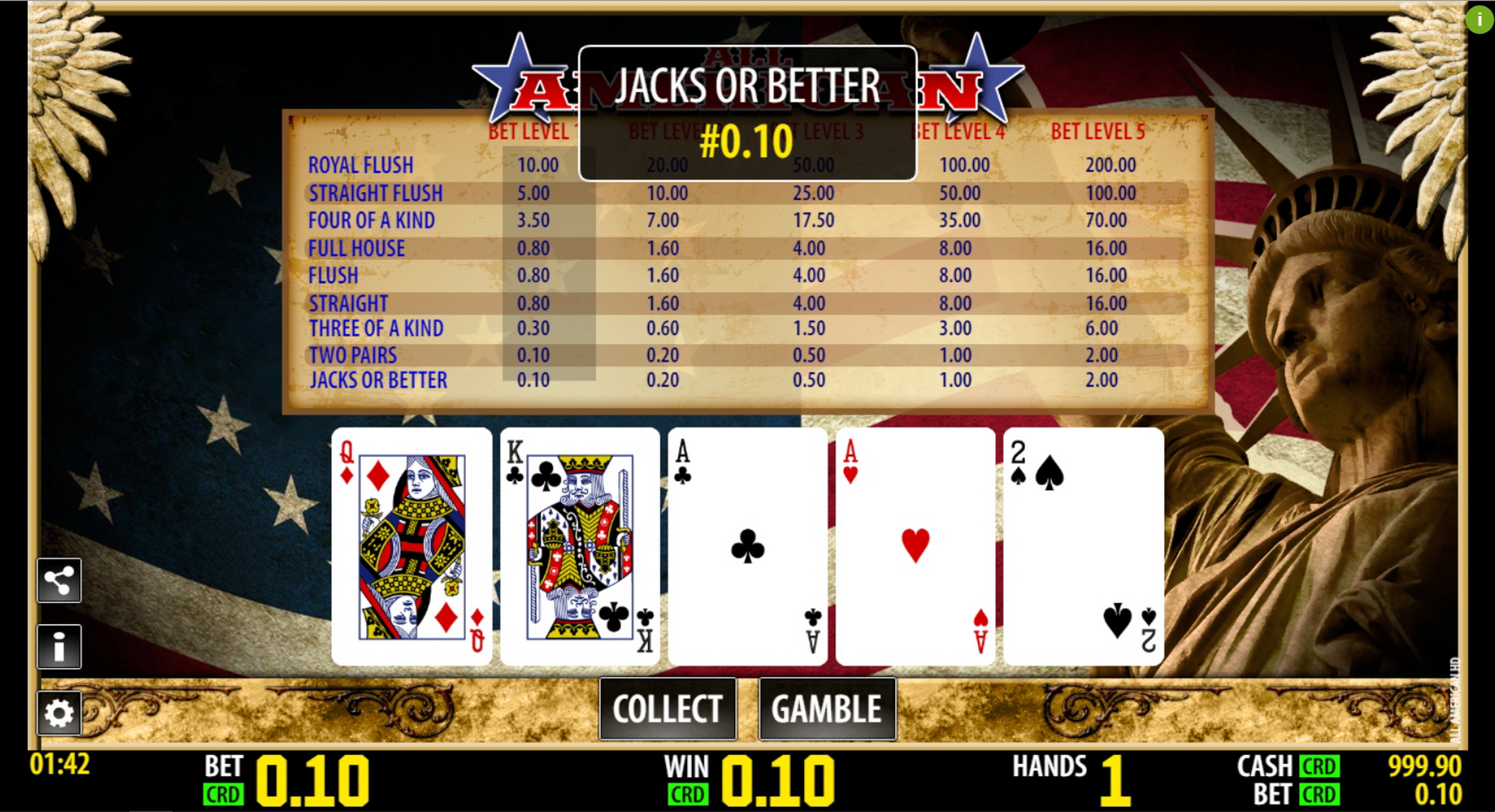 All American (World Match) demo