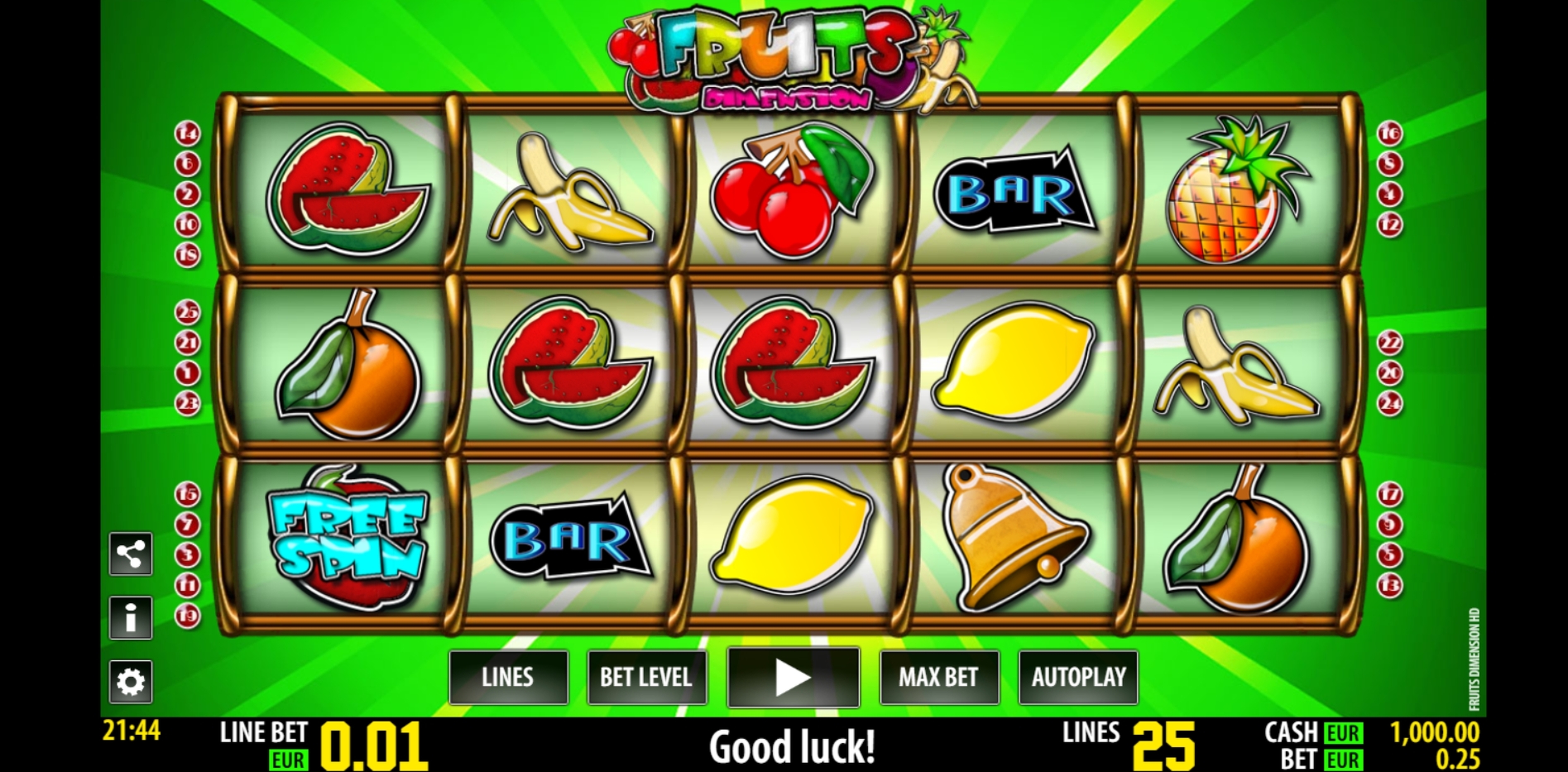 Fruits Dimension HD demo