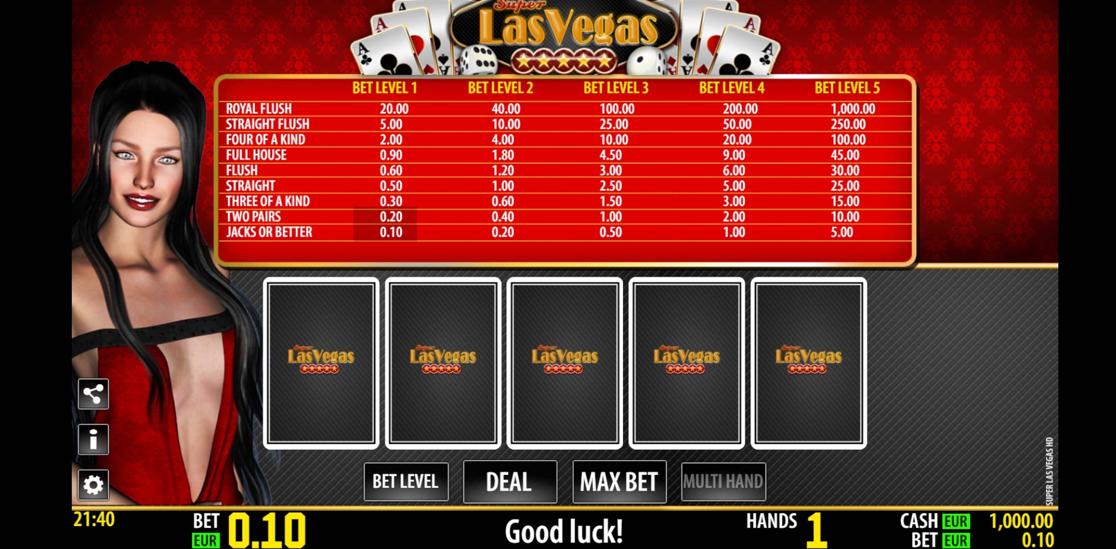 Super Las Vegas HD demo