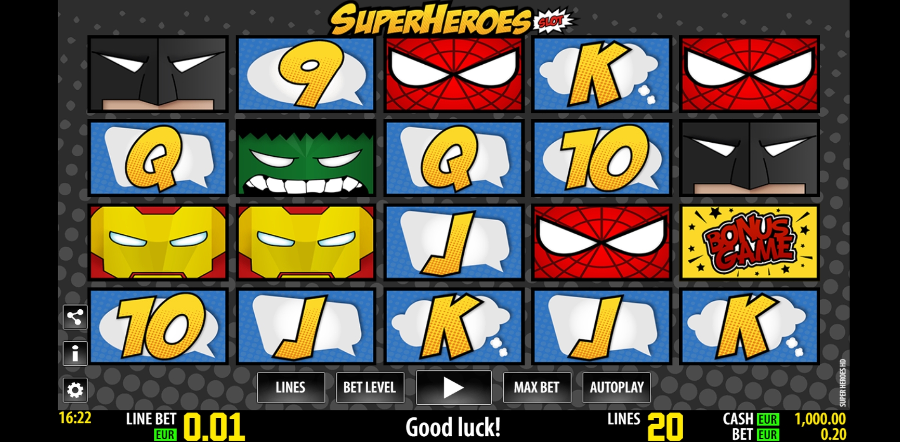 SuperHeroes HD demo
