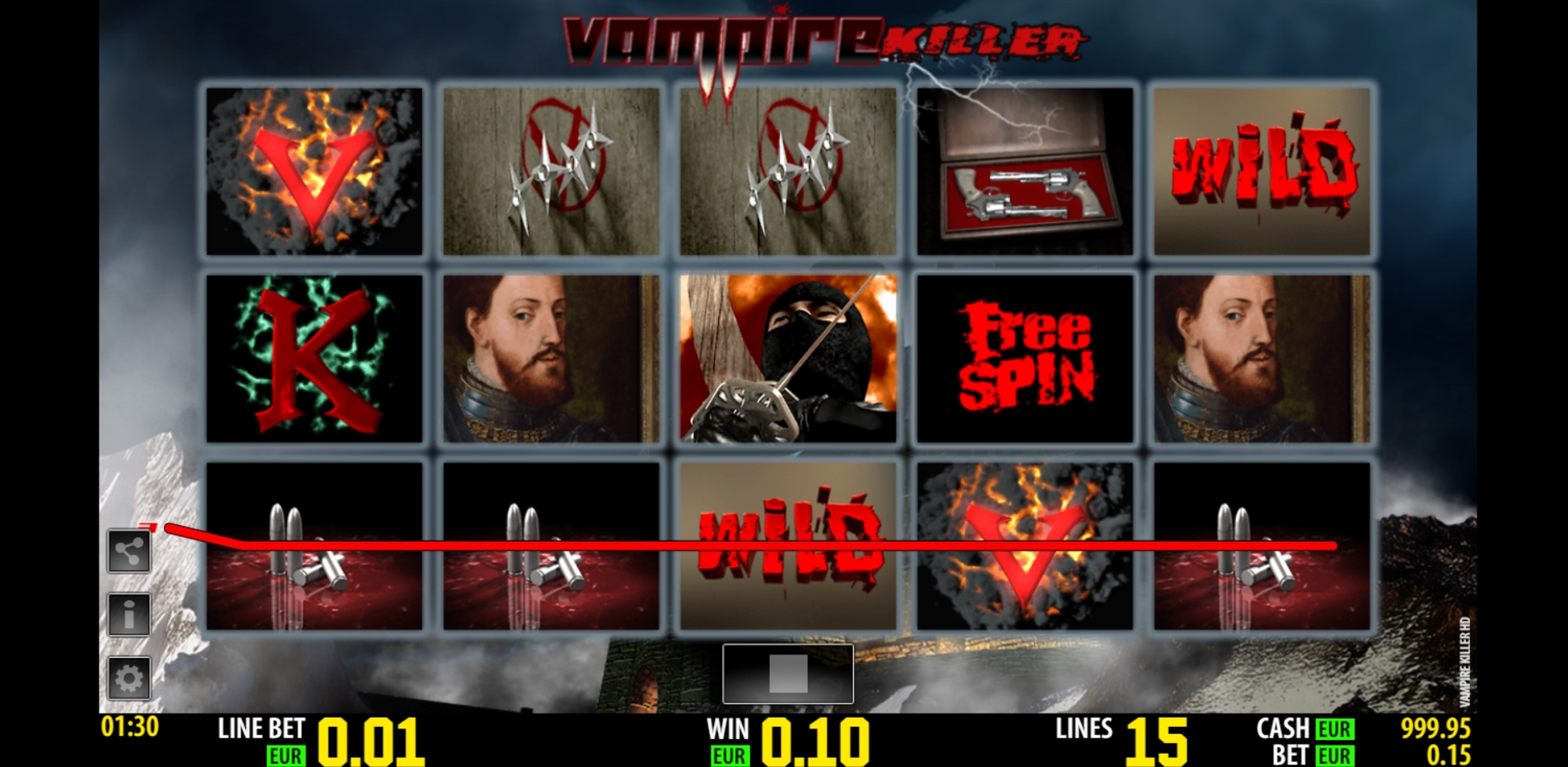 Win Money in Vampire Killer HD Free Slot Game by World Match